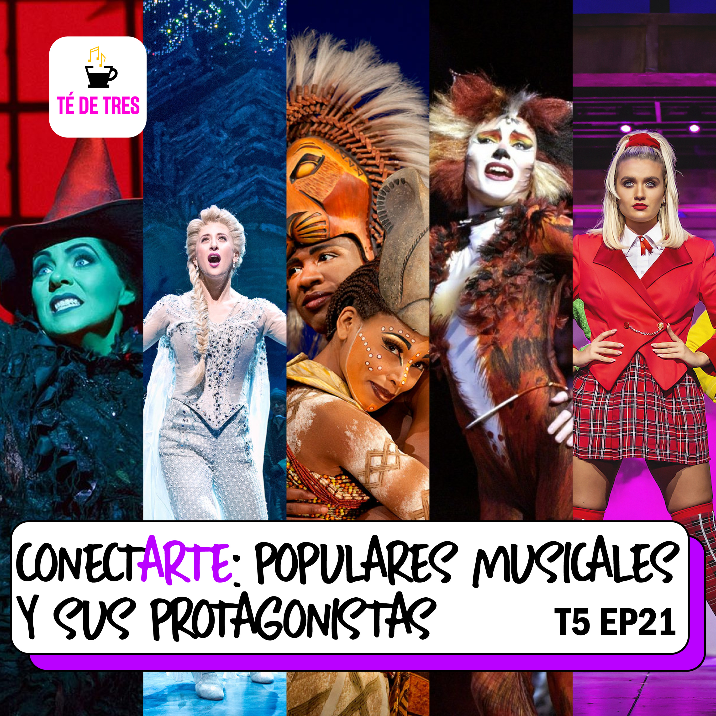 ConectArte: Musicales populares y sus protagonistas - TÉ DE TRES - RADIO UPN episode artwork