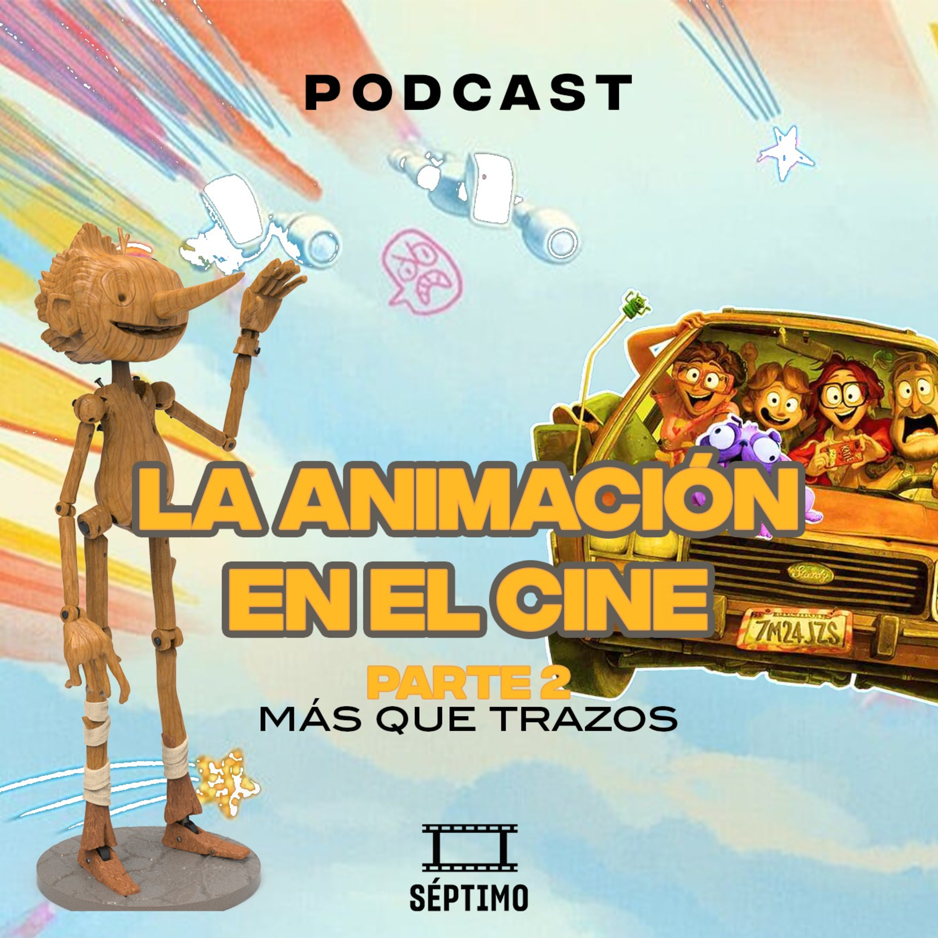 La Animación en el cine, mucho más que trazos Parte 2 - SÉPTIMO - RADIO UPN episode artwork