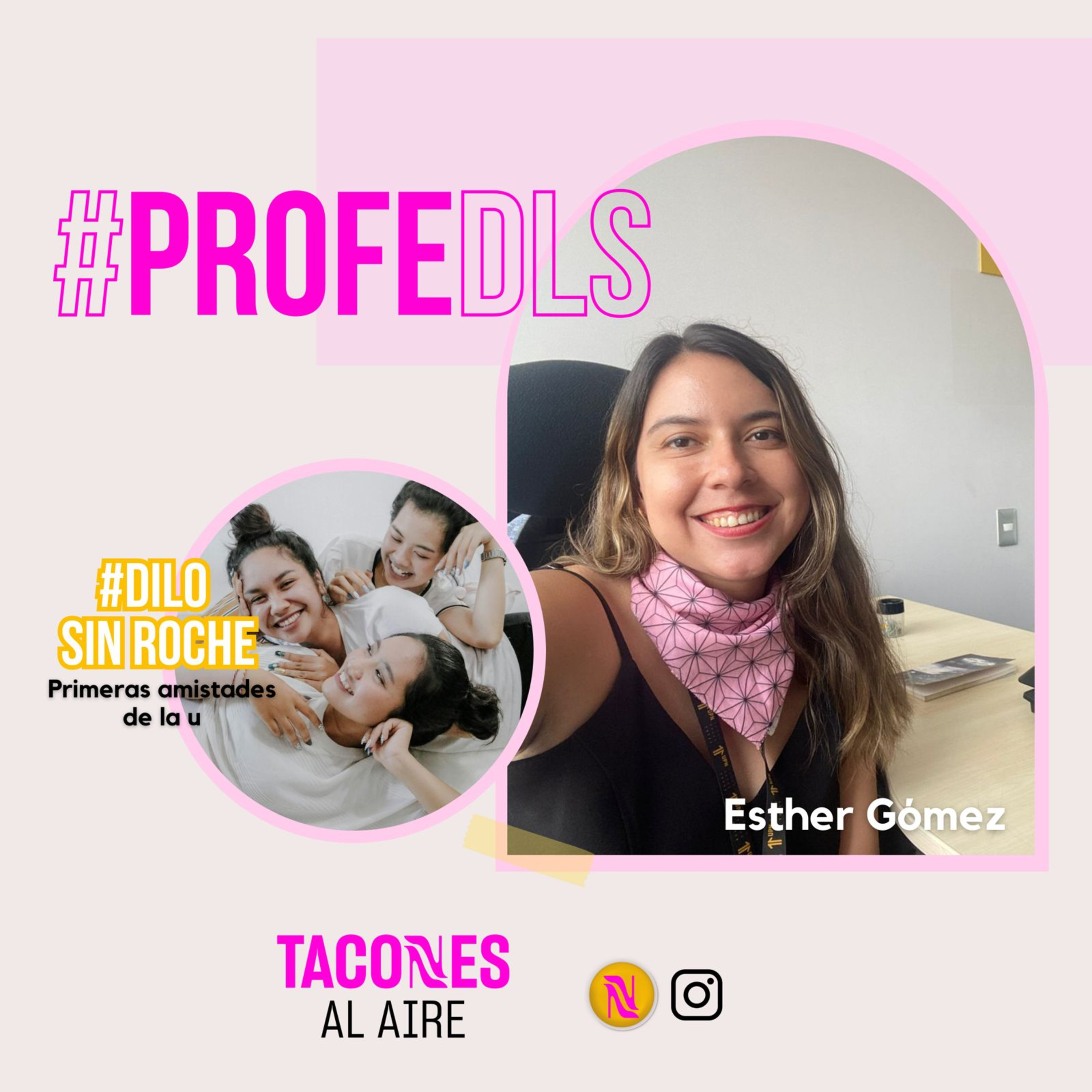 ¿Cómplices o compinches? - El profe de la semana - TACONES AL AIRE episode artwork