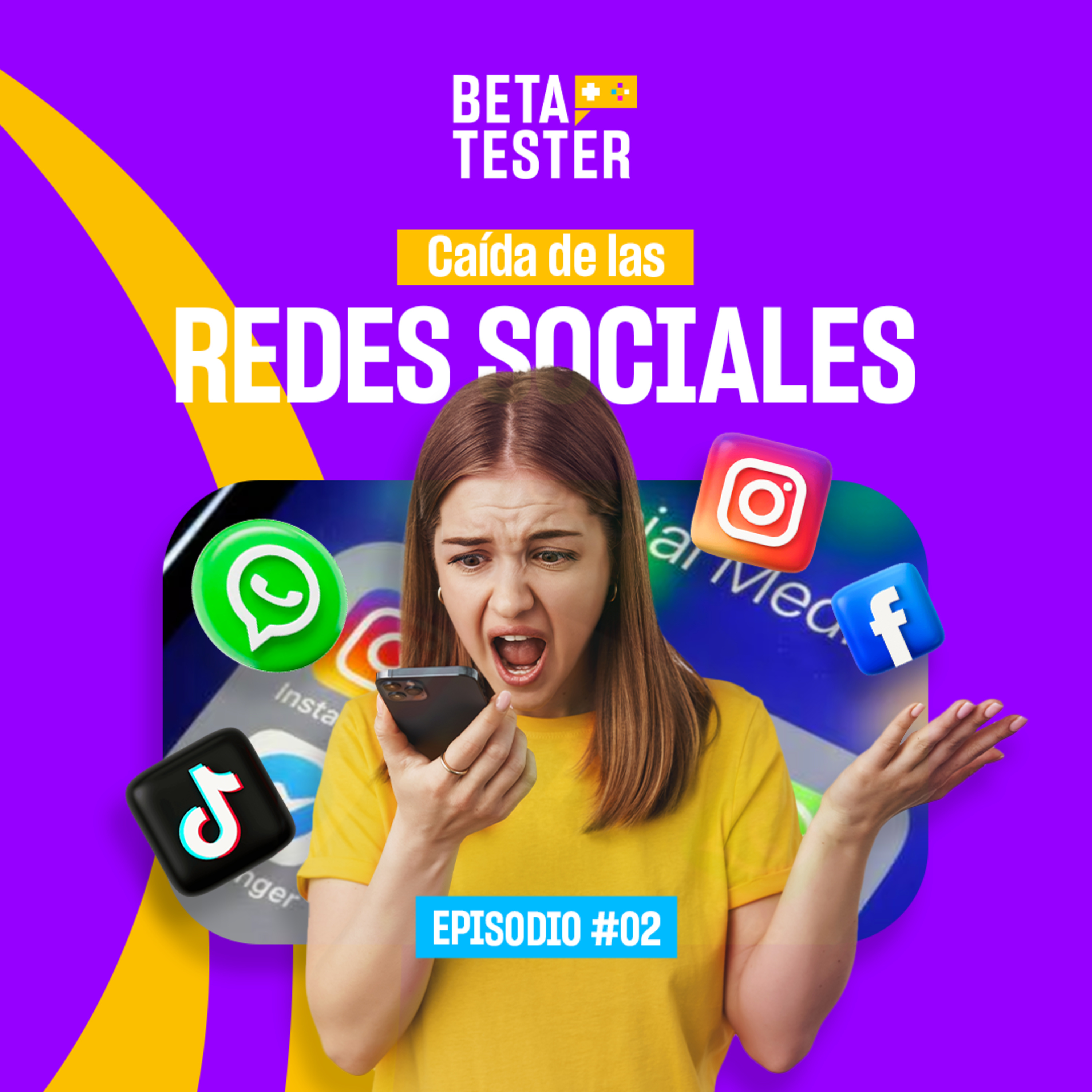 Apagones Digitales: Recordando las caídas de las redes sociales - Beta Tester - Radio UPN episode artwork