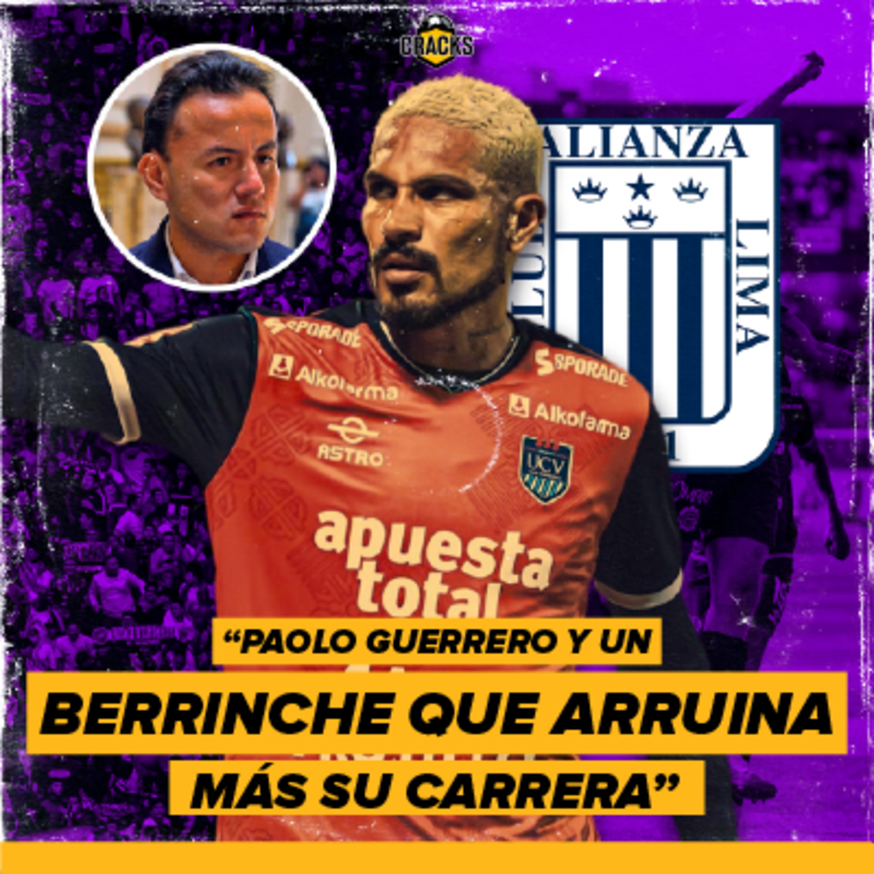 Paolo Guerrero y su destino incierto en el fútbol peruano - CRACKS - Radio UPN episode artwork