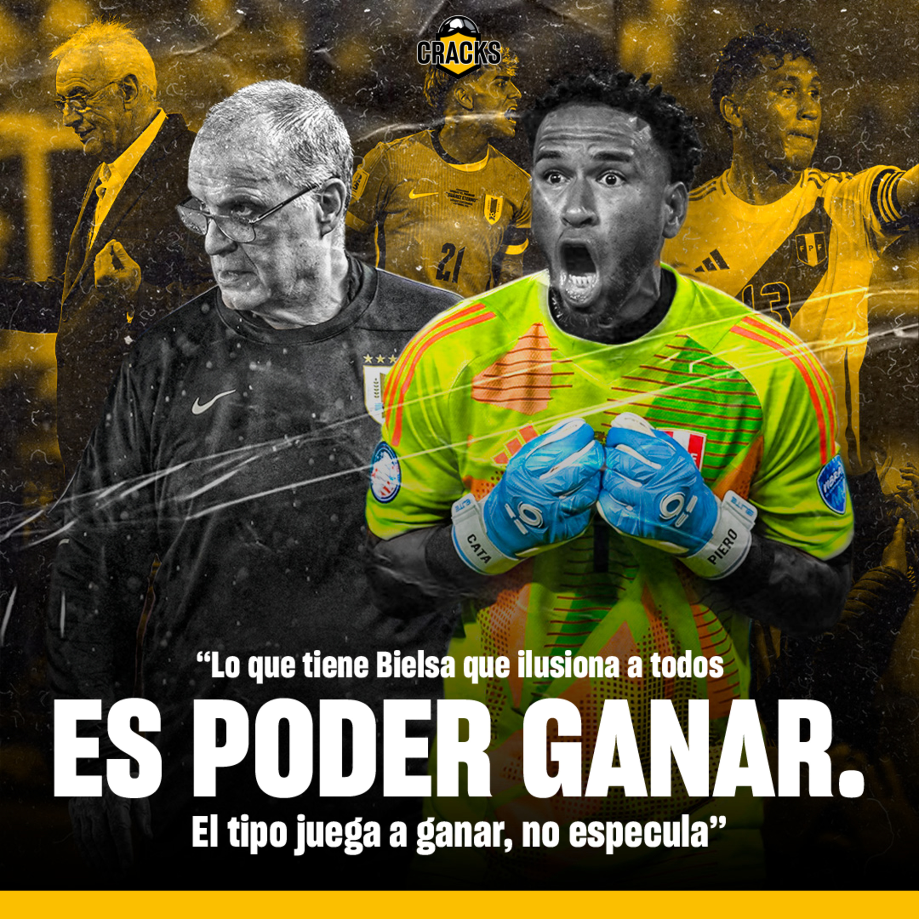 Podcast: "Lo que tiene Bielsa que ilusiona a todos ES PODER GANAR. El tipo juega a ganar, no especula" - CRACKS - RADIO UPN episode artwork