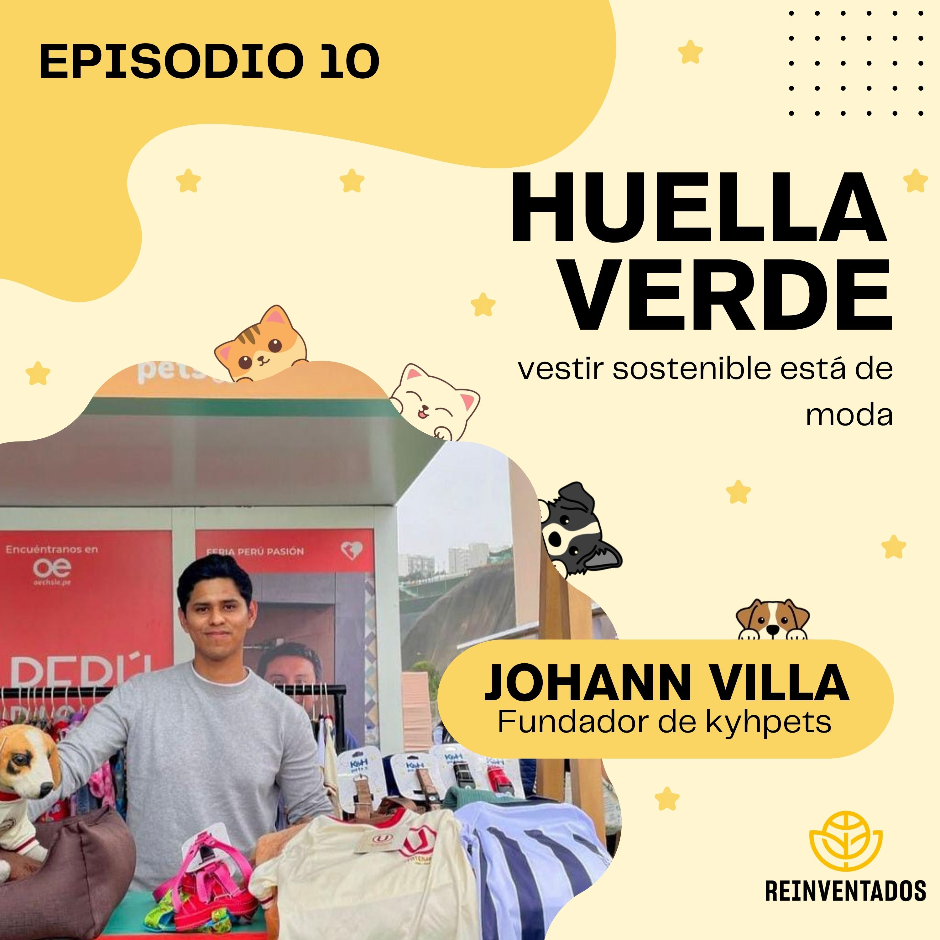 Huella verde: vestir sostenible está de moda - REINVENTADOS - Radio UPN episode artwork