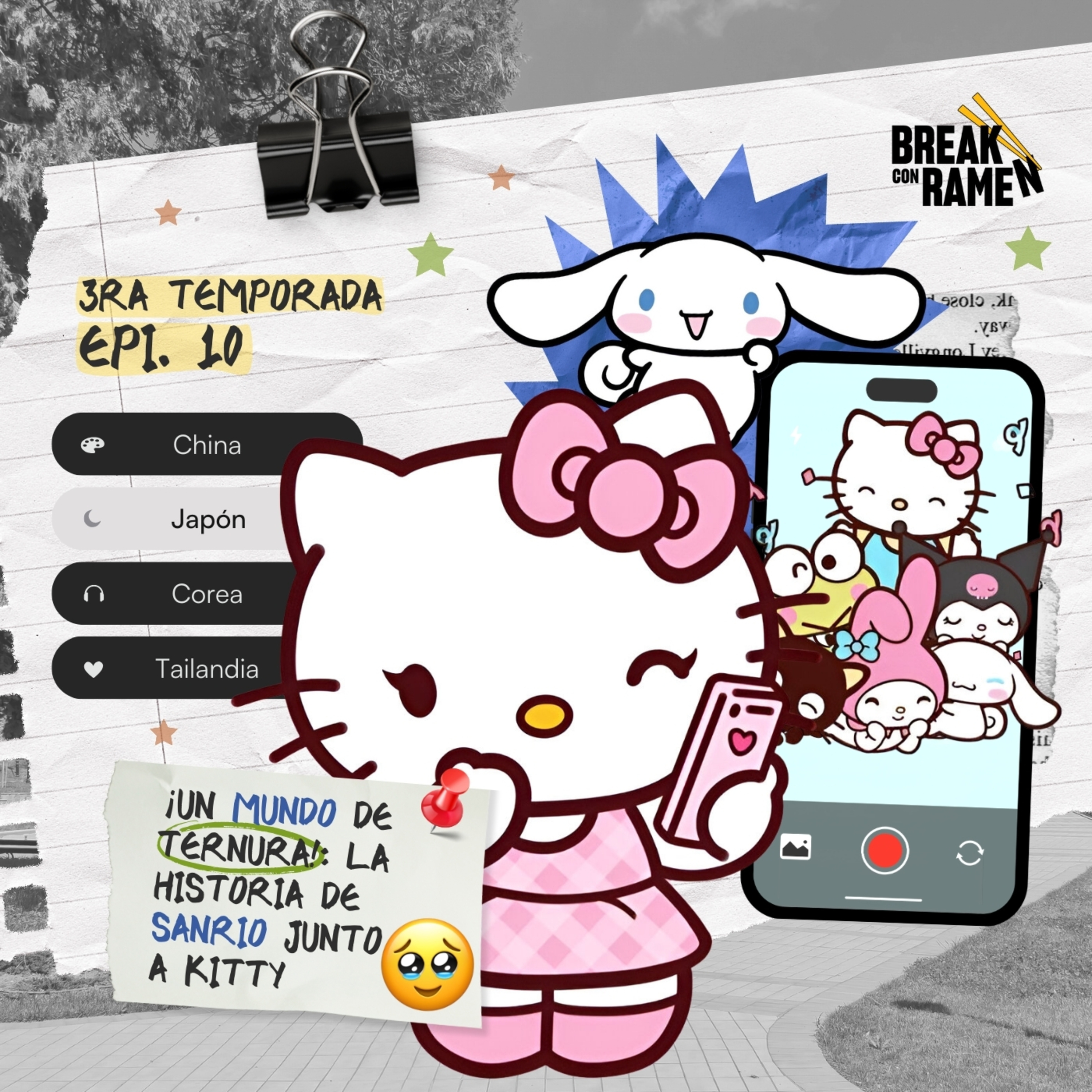 Un mundo de ternura: La historia de Sanrio junto a Kitty - Break con Ramen - Radio UPN