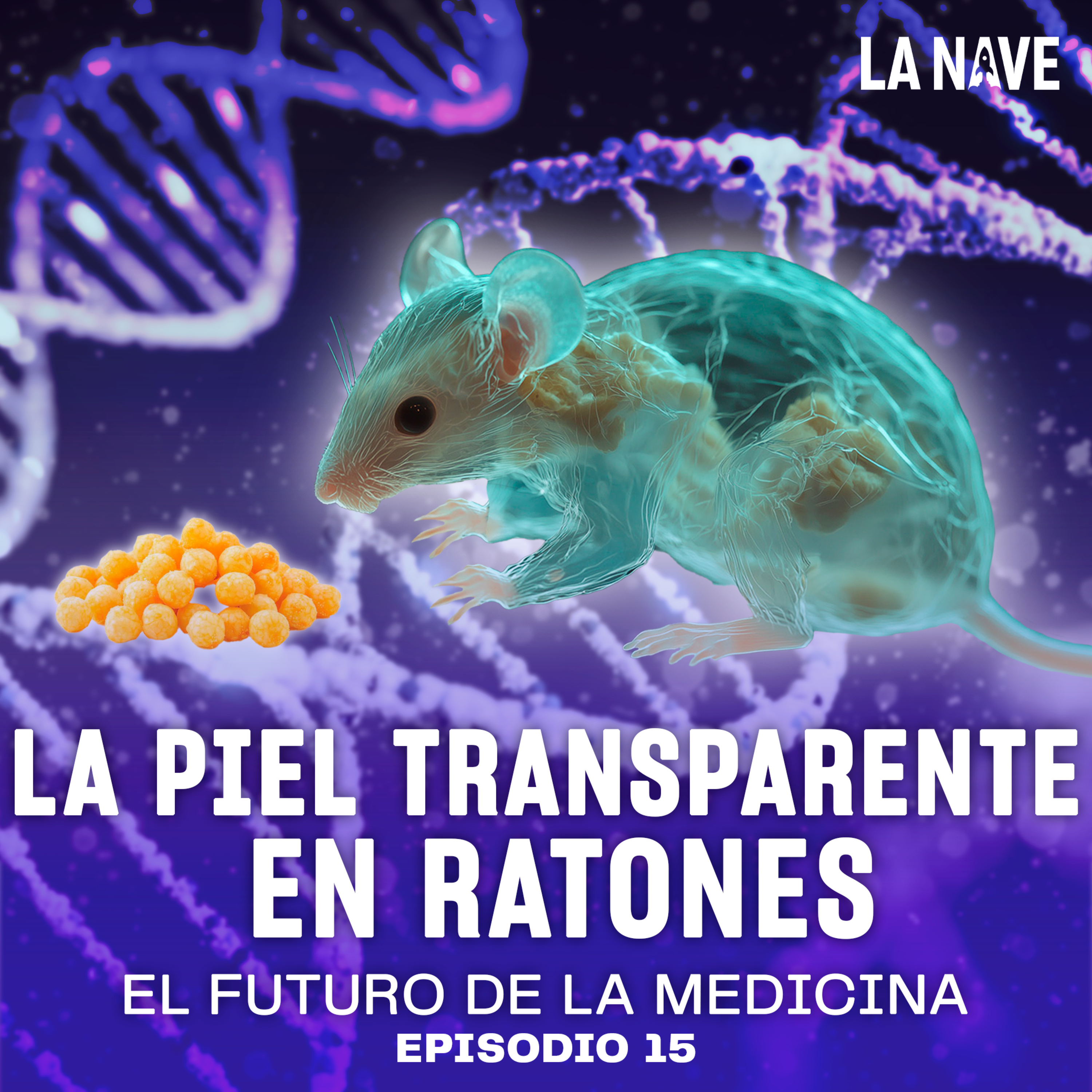 Piel transparente en ratones: El futuro de la medicina - LA NAVE - Radio UPN episode artwork