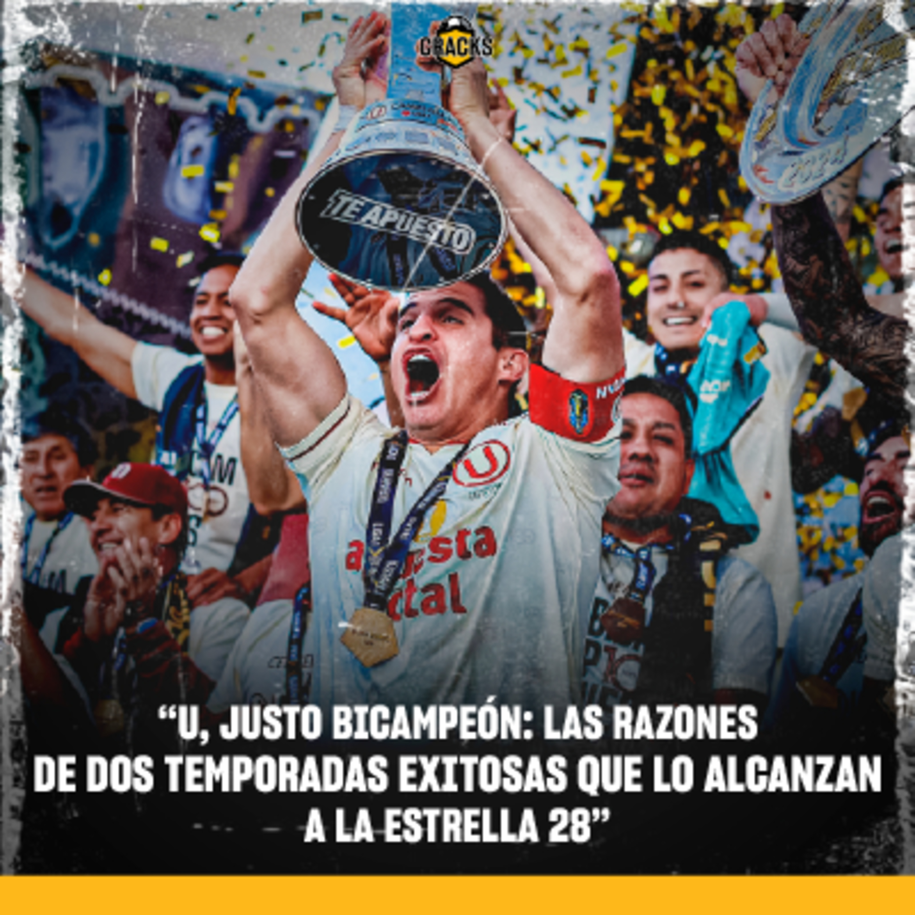Podcast: “U, justo bicampeón”: las razones de dos temporadas exitosas que lo alcanzan a la estrella 28 - CRACKS - RADIO UPN episode artwork