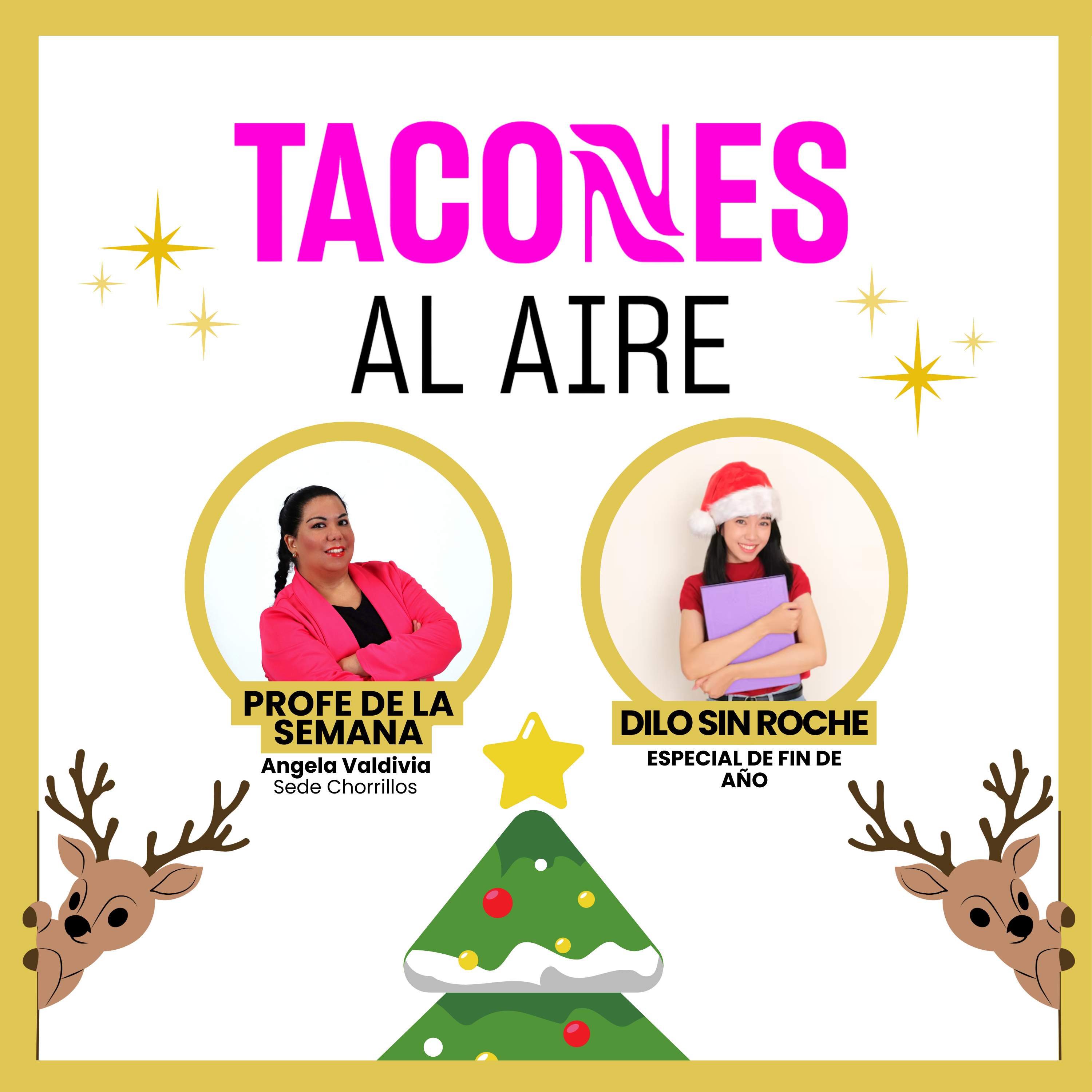 Especial fin de año - El profe de la semana - TACONES AL AIRE - Radio UPN episode artwork