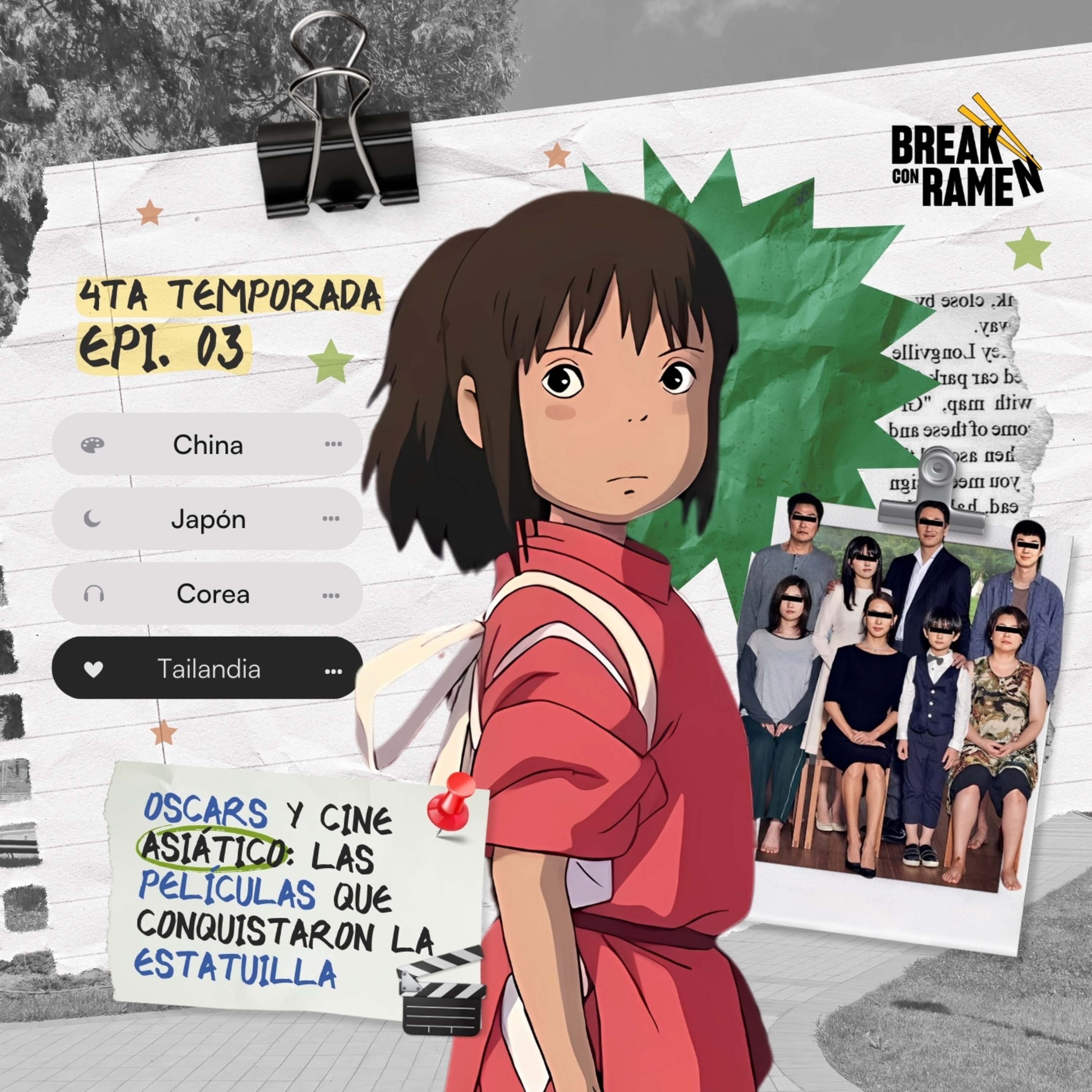 OSCARS Y CINE ASIÁTICO: Las películas que conquistaron la estatuilla - Break con Ramen - Radio UPN episode artwork