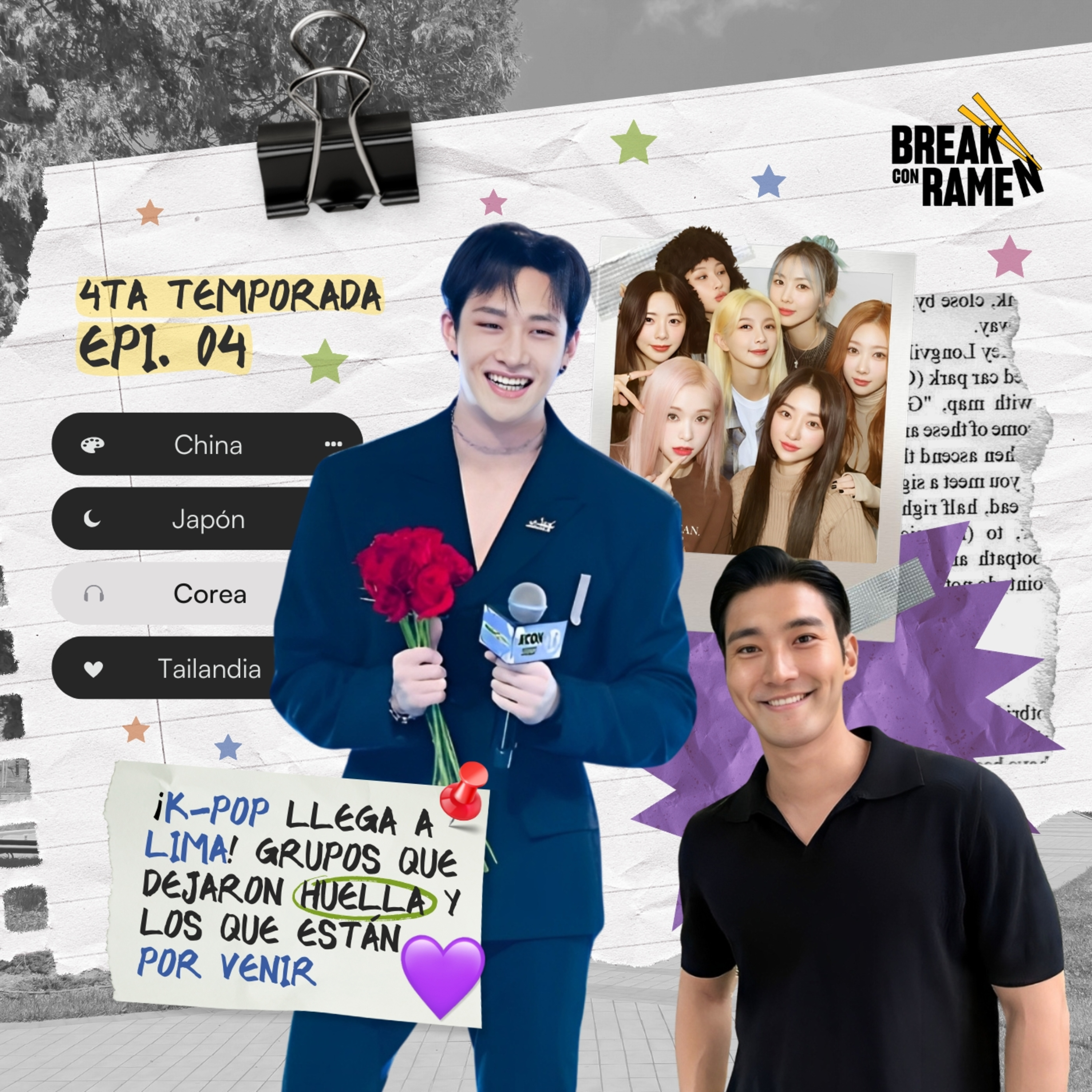 ¡K-POP LLEGA A LIMA!: Grupos que dejaron huella y los que están por venir - Break con Ramen - Radio UPN episode artwork