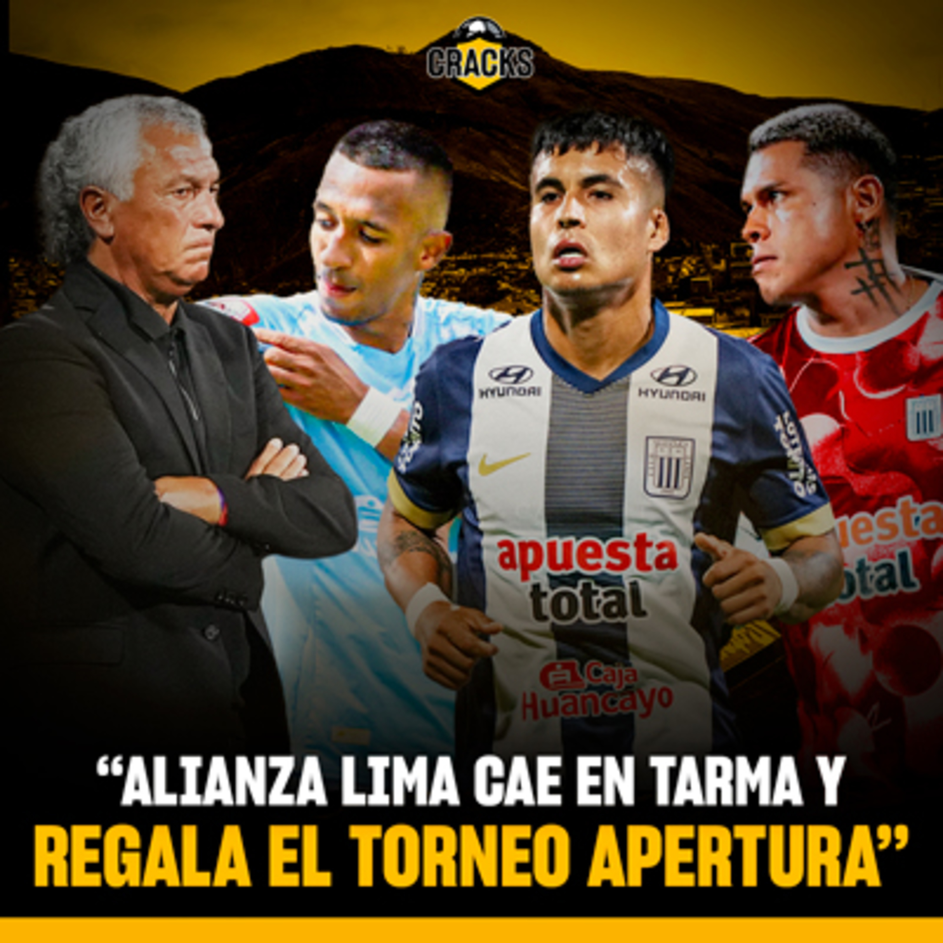 "Alianza Lima cae en Tarma y regala el torneo apertura" - CRACKS - Radio UPN  episode artwork