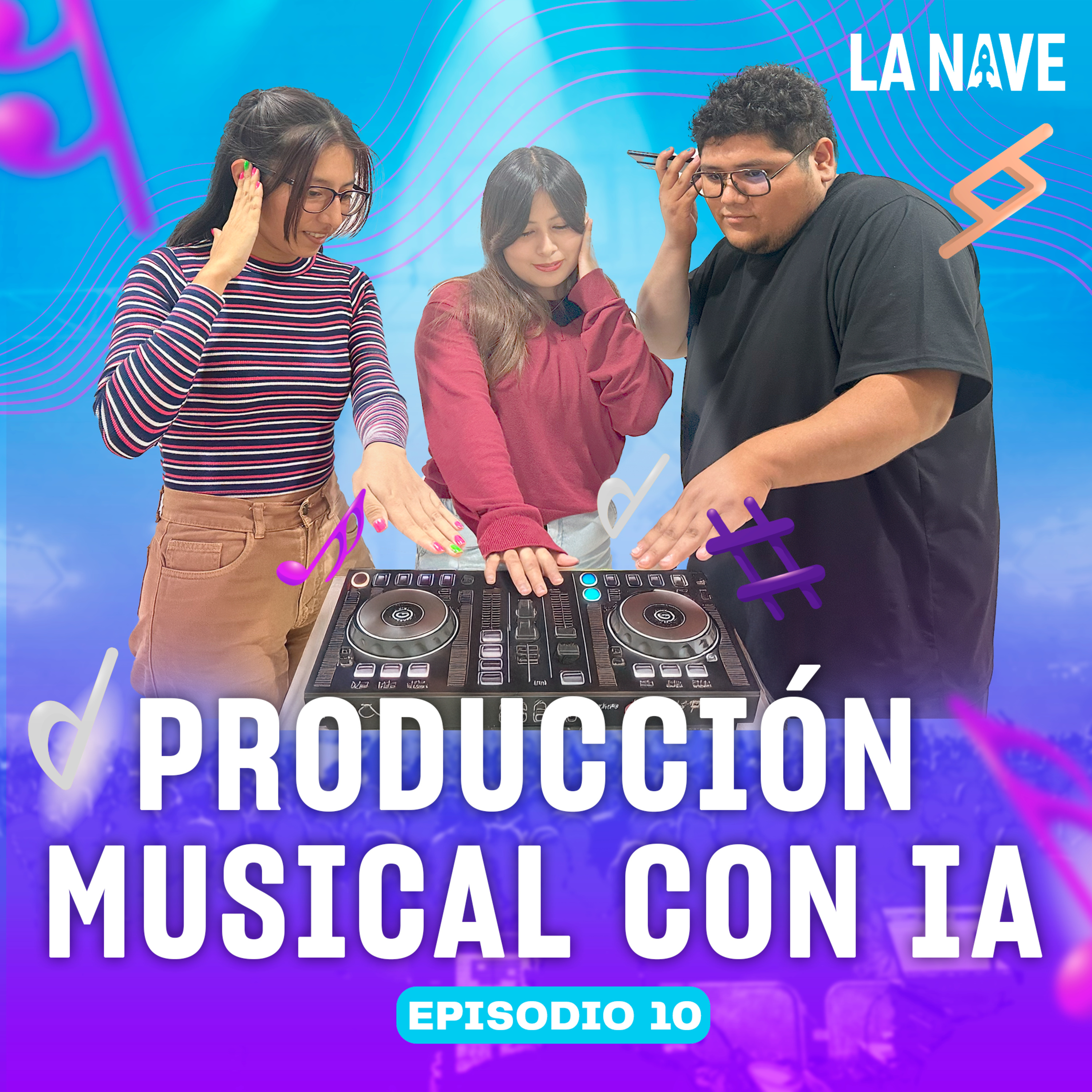 PRODUCCIÓN MUSICAL CON IA - LA NAVE - Radio UPN episode artwork