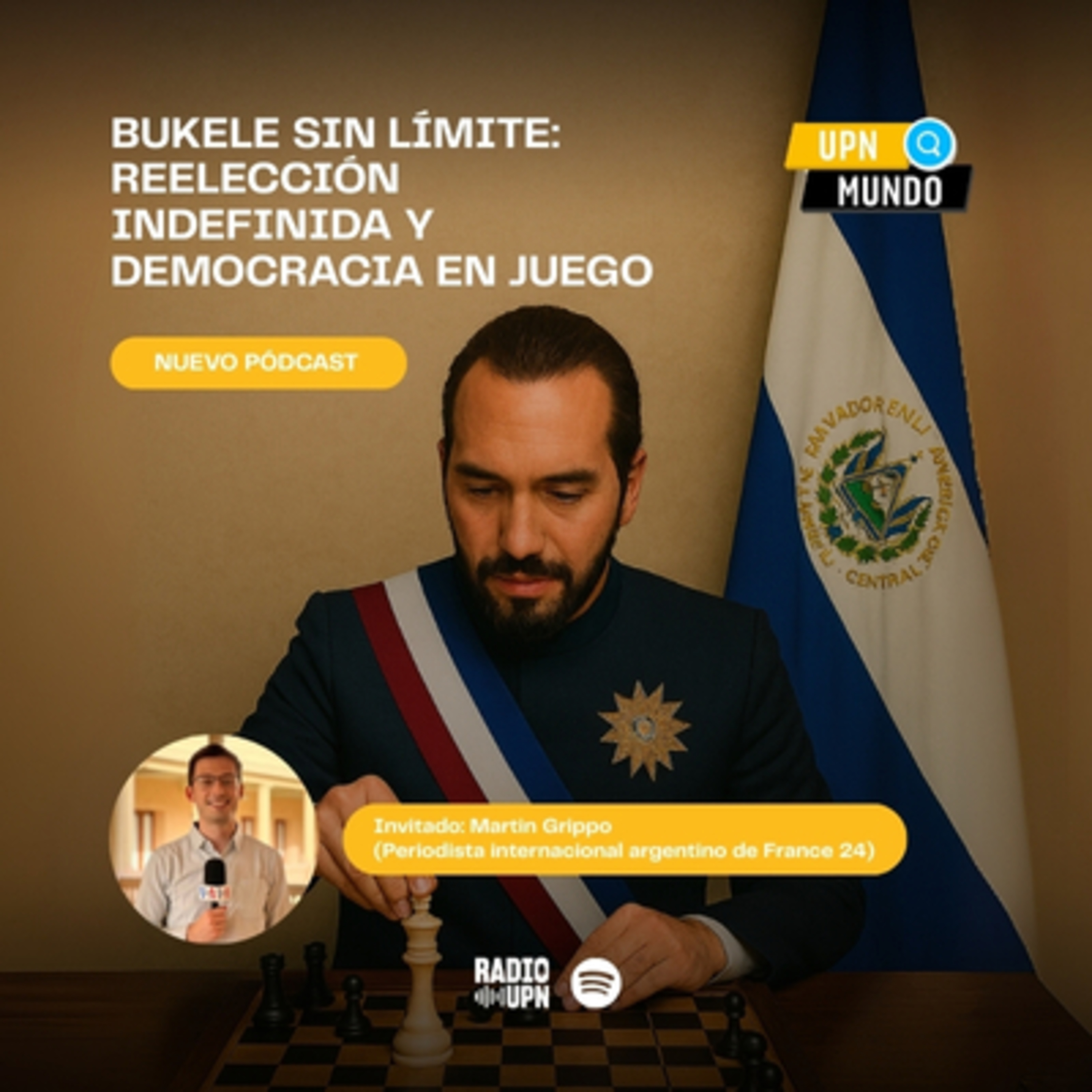 Bukele sin límite: Reelección indefinida y democracia en juego episode artwork