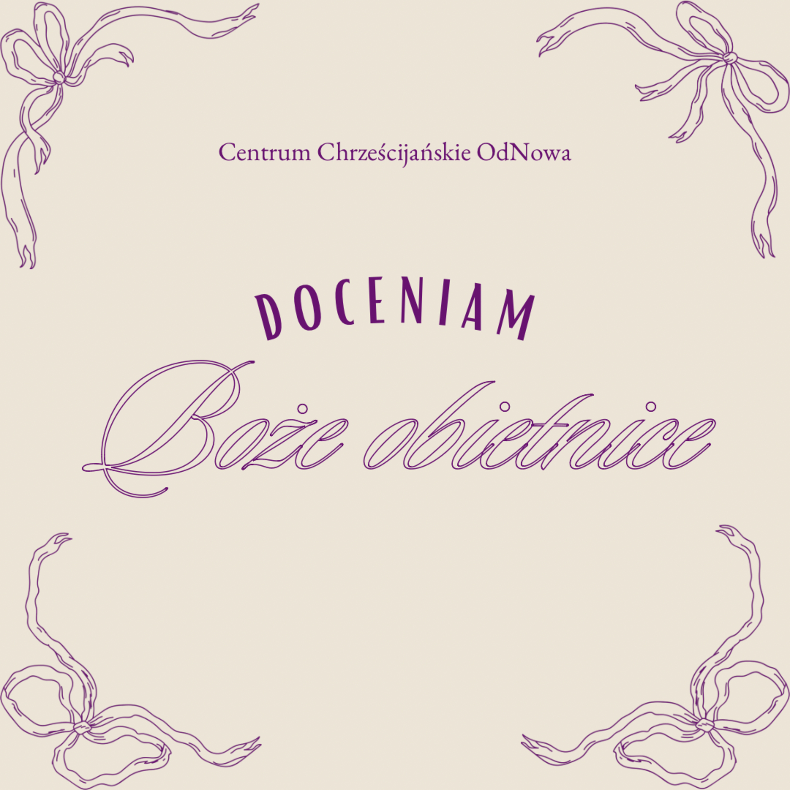 Doceniam Boże obietnice - Magda Zarożna episode artwork