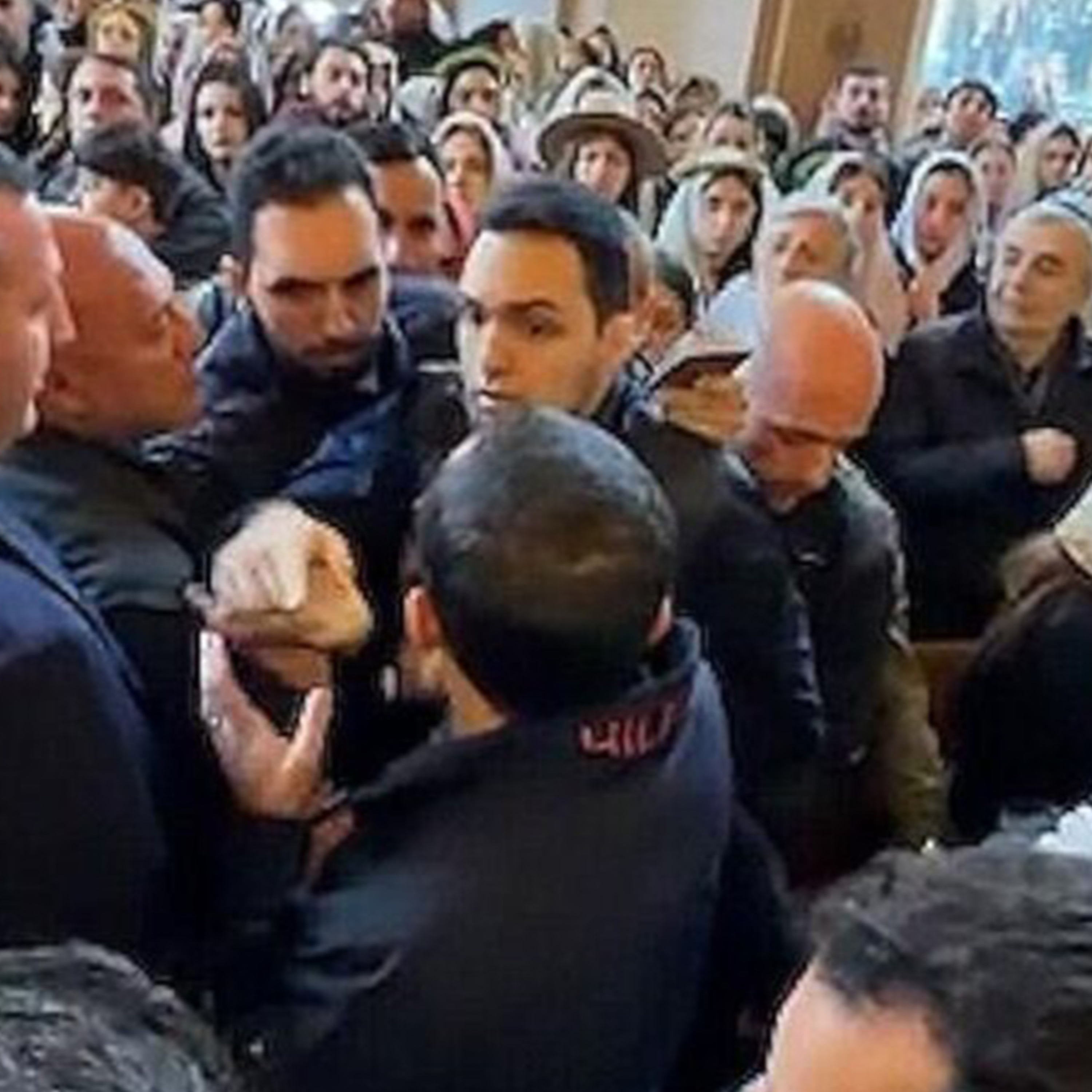 Three detained after attempted assault on Pashinyan in Yerevan church