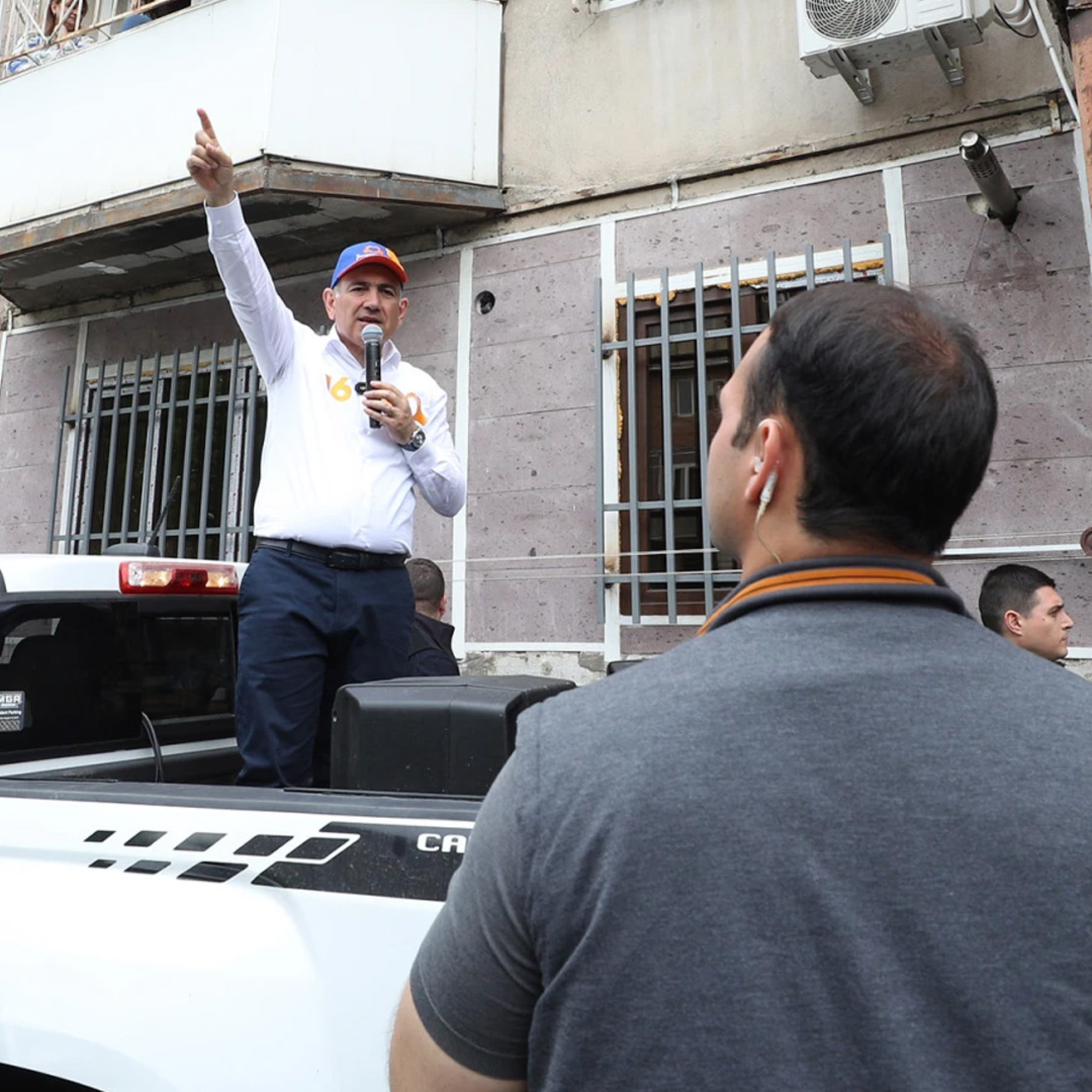Schools in Armenia allegedly mobilized for ruling party campaign rally