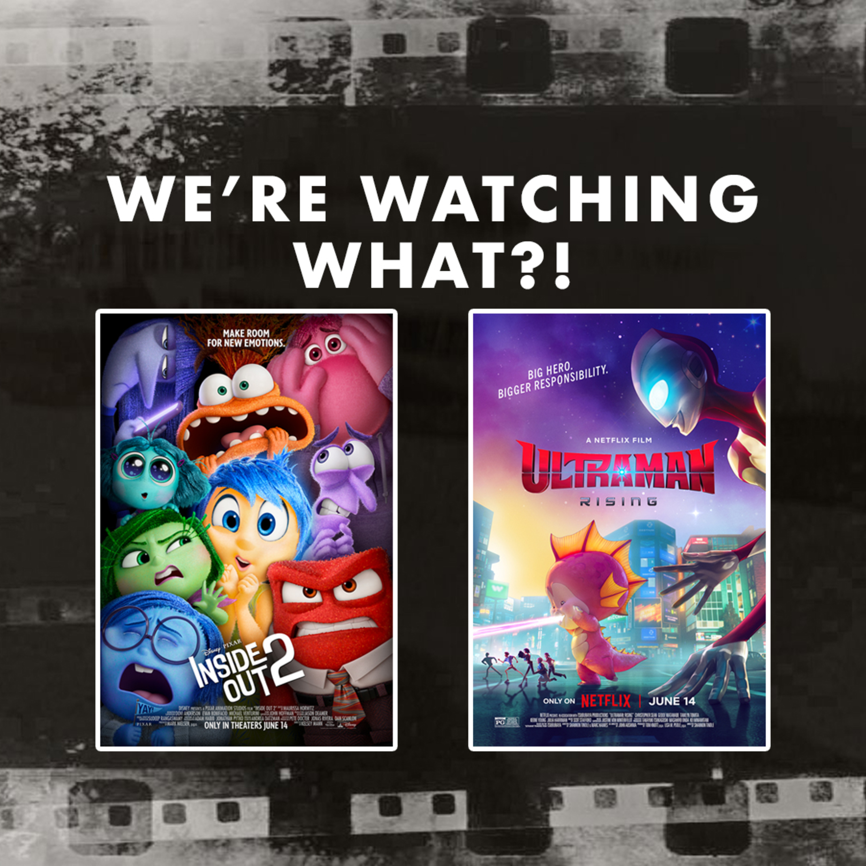 Review - Inside Out 2 | Ultraman: Rising