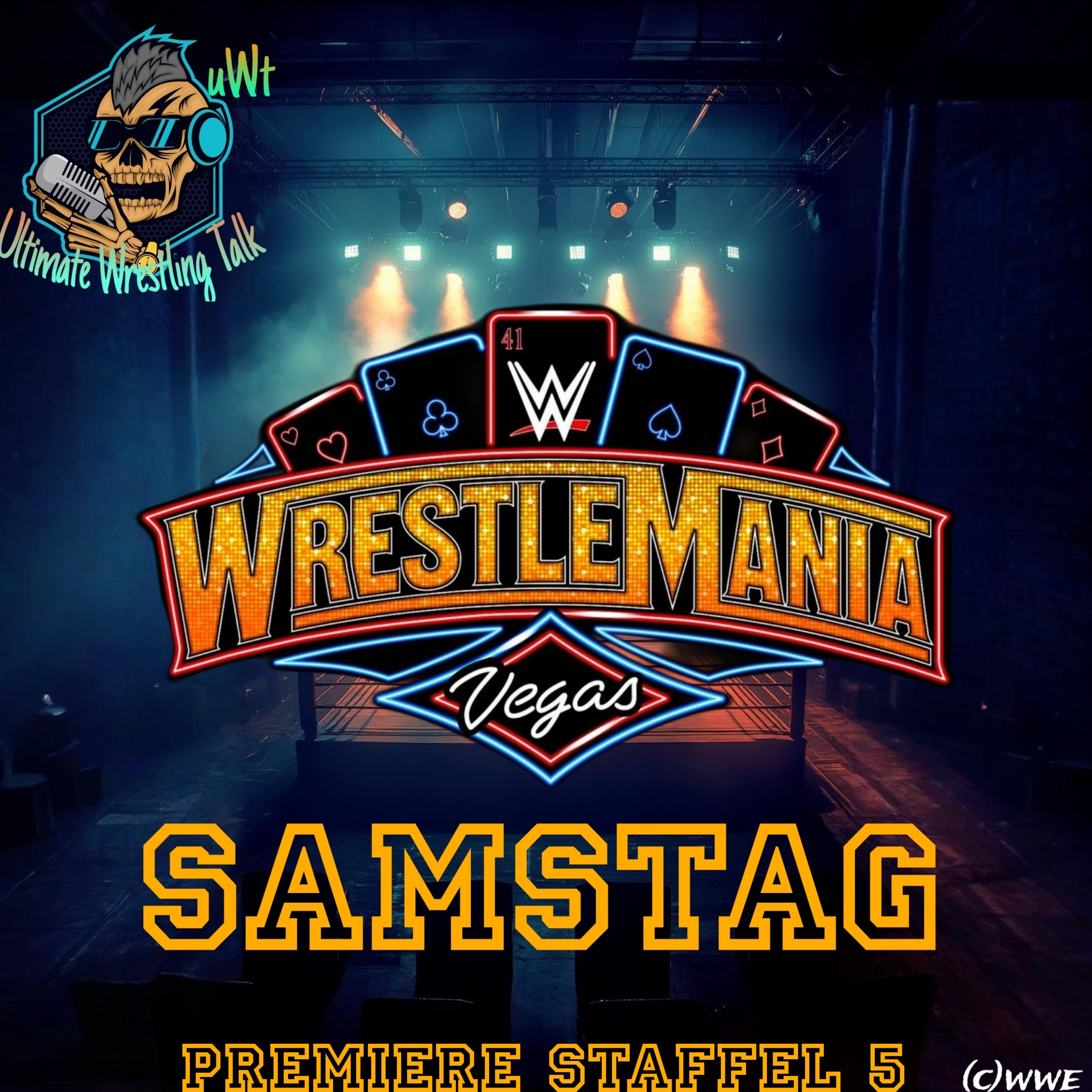 WWE „WrestleMania 41“ WrestleMania Samstag, vom 19.04.2025 - Folge 1001 vom 20.04.2025. (Premiere Staffel 5) (S5F1) episode artwork