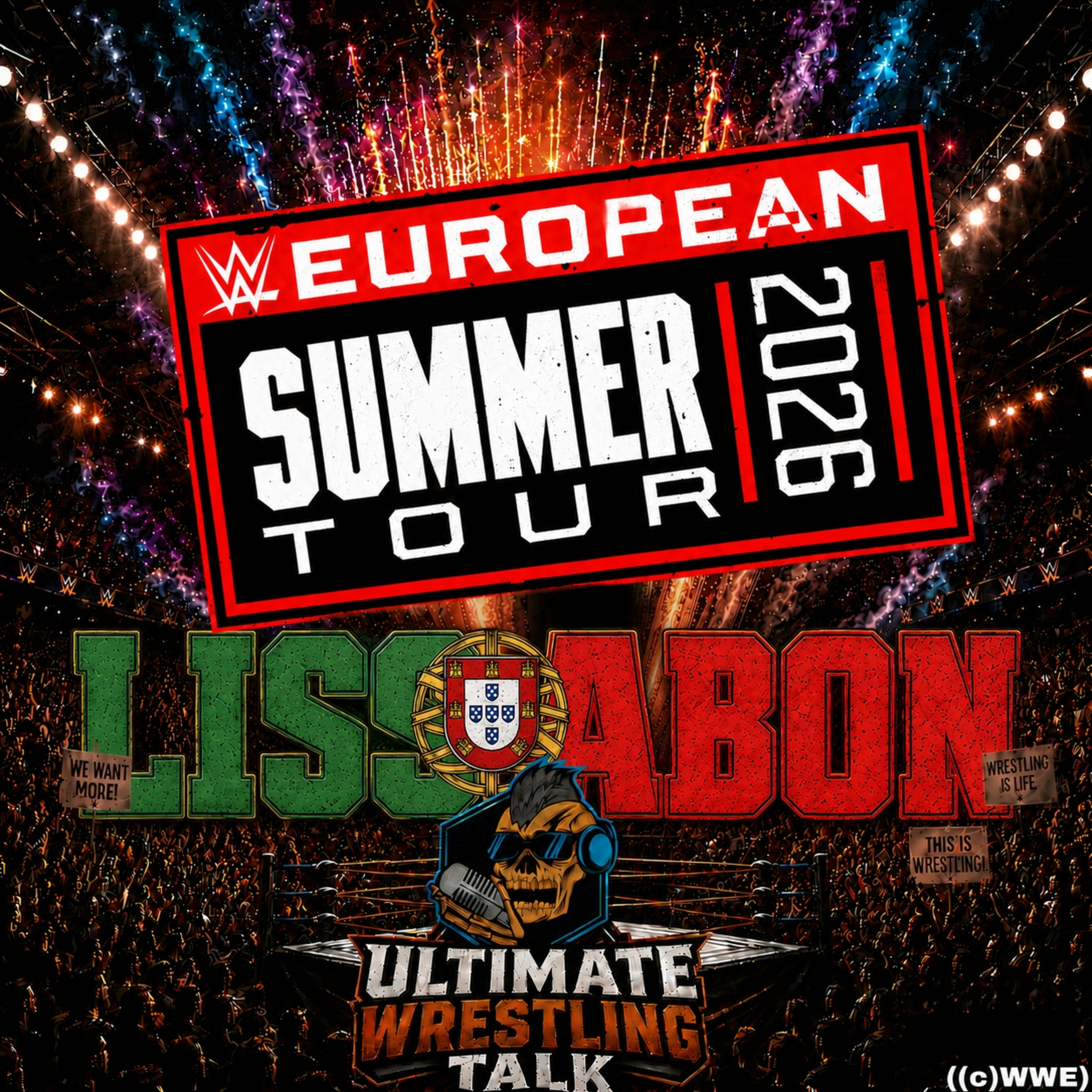 „WWE European Summer Tour 2026 - Lissabon“ vom 03.06.2026 - Folge 1277 vom 04.06.2026.(S06F35) episode artwork