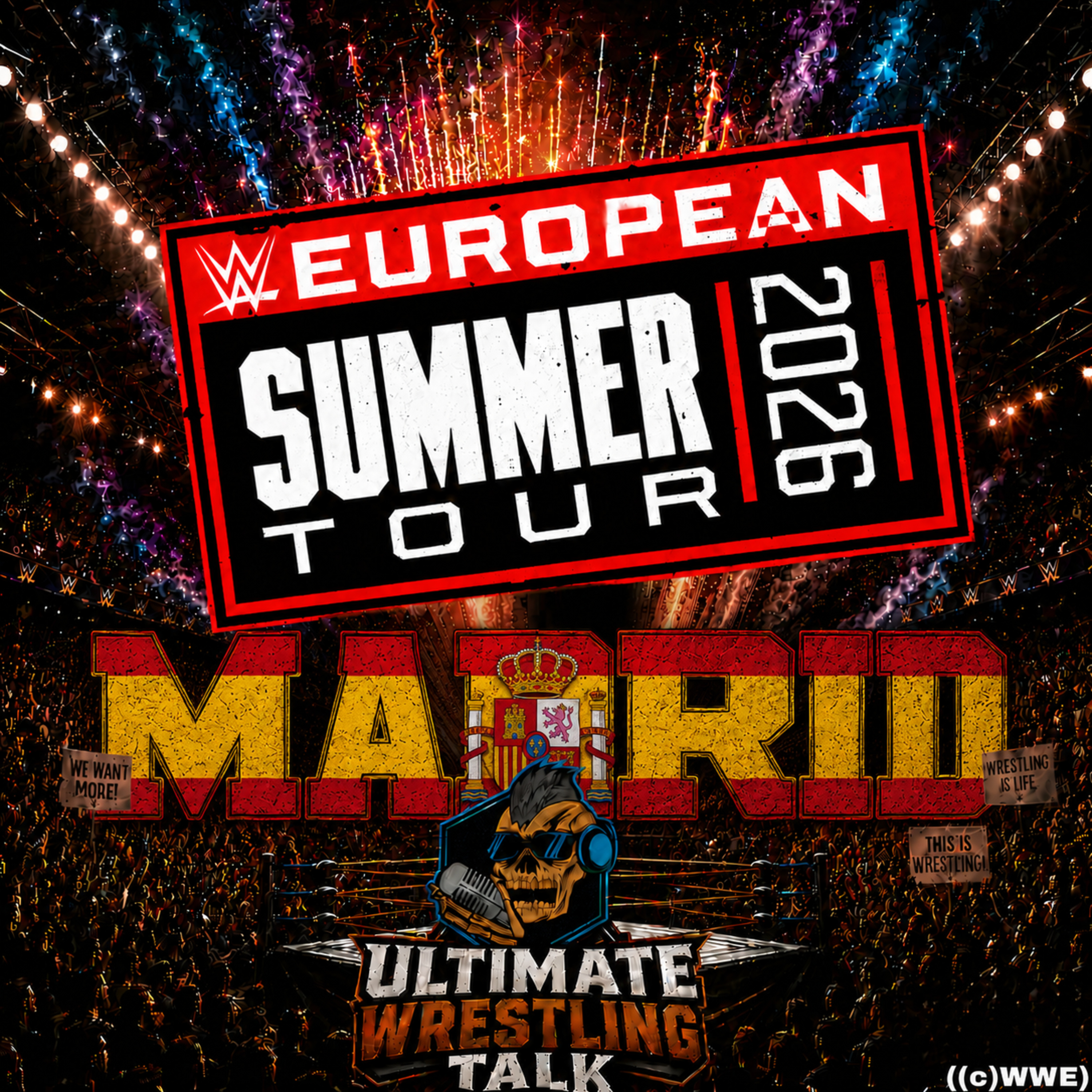 „WWE European Summer Tour 2026 - Madrid“ vom 04.06.2026 - Folge 1278 vom 05.06.2026.(S06F36) episode artwork