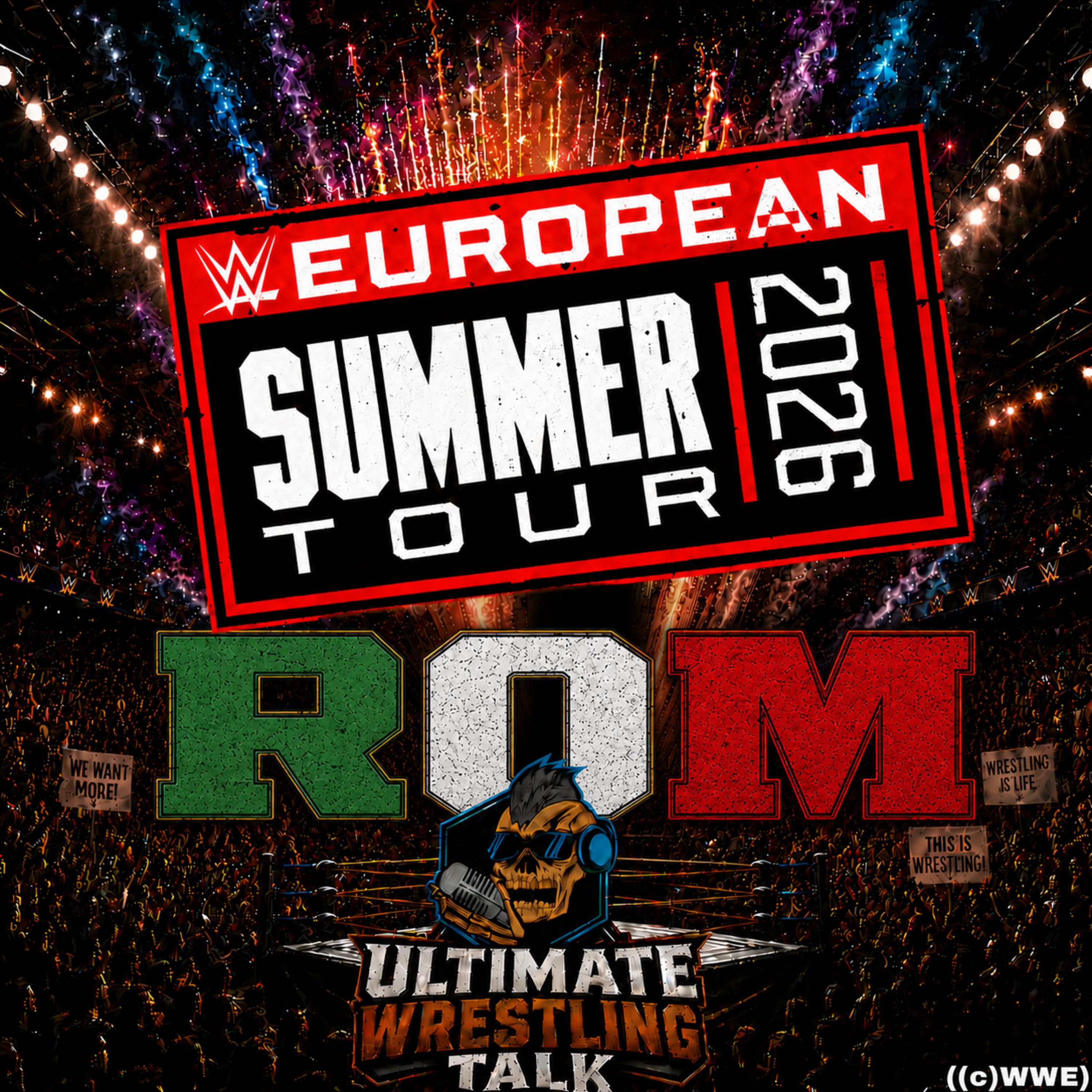 „WWE European Summer Tour 2026 - Rom“ vom 06.06.2026 - Folge 1280 vom 07.06.2026.(S06F38) episode artwork