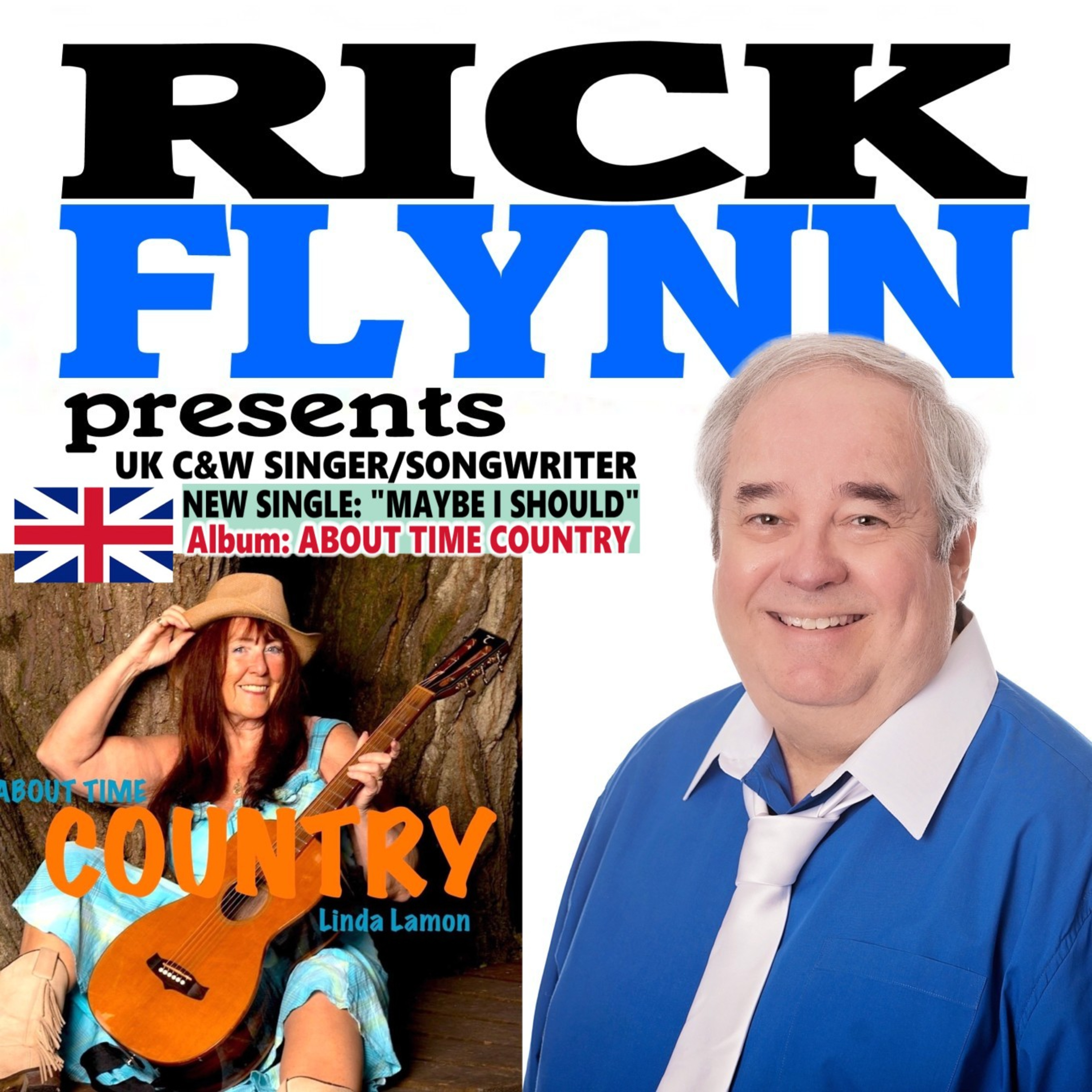 LINDA LAMON - UK Country & Western Vocalist and Songwriter - New Album: "About Time Country" and New Single "Maybe I Should" - Episode 212 episode artwork
