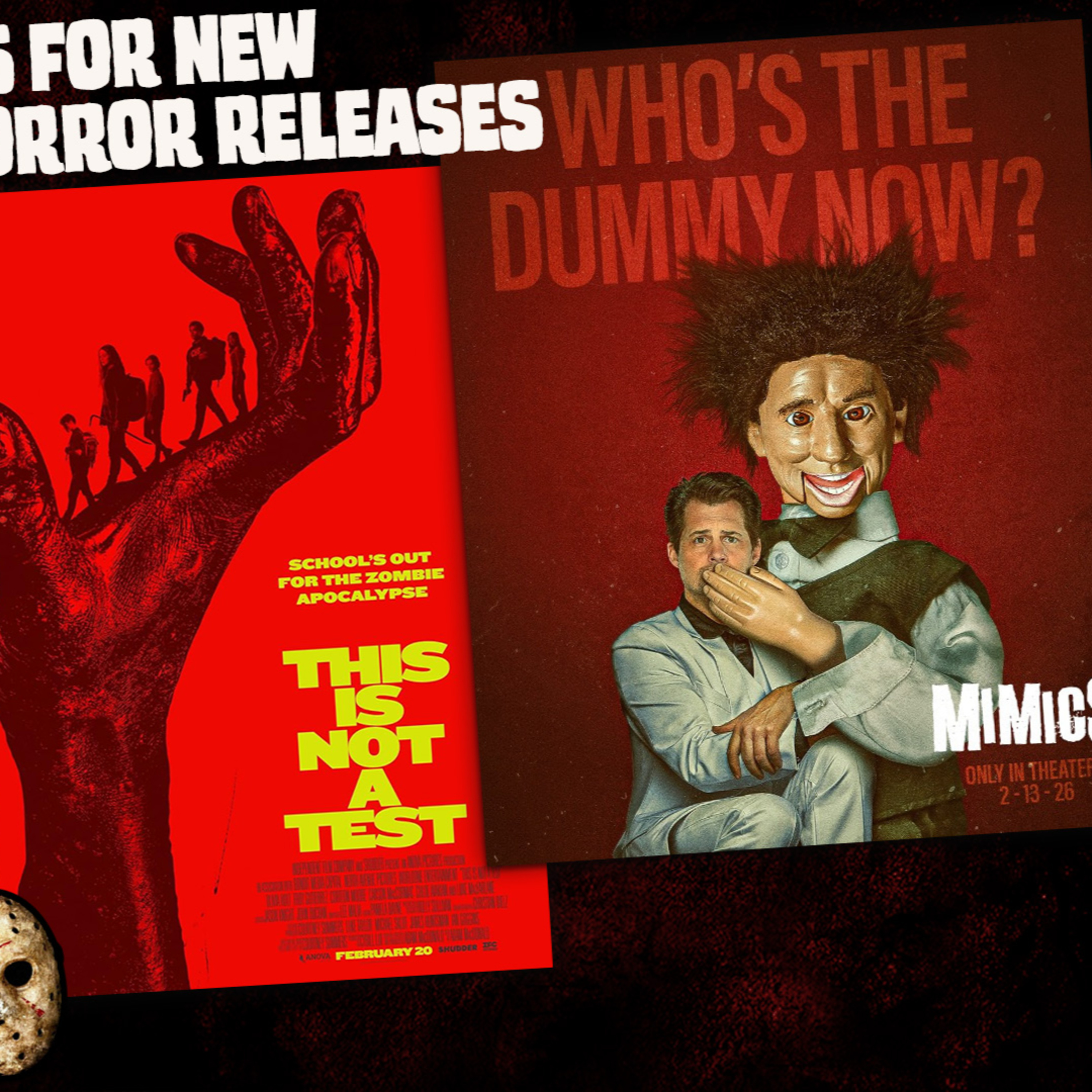 Without Your Head: Mimics, This is Not a Test & Friday the 13th franchise episode artwork