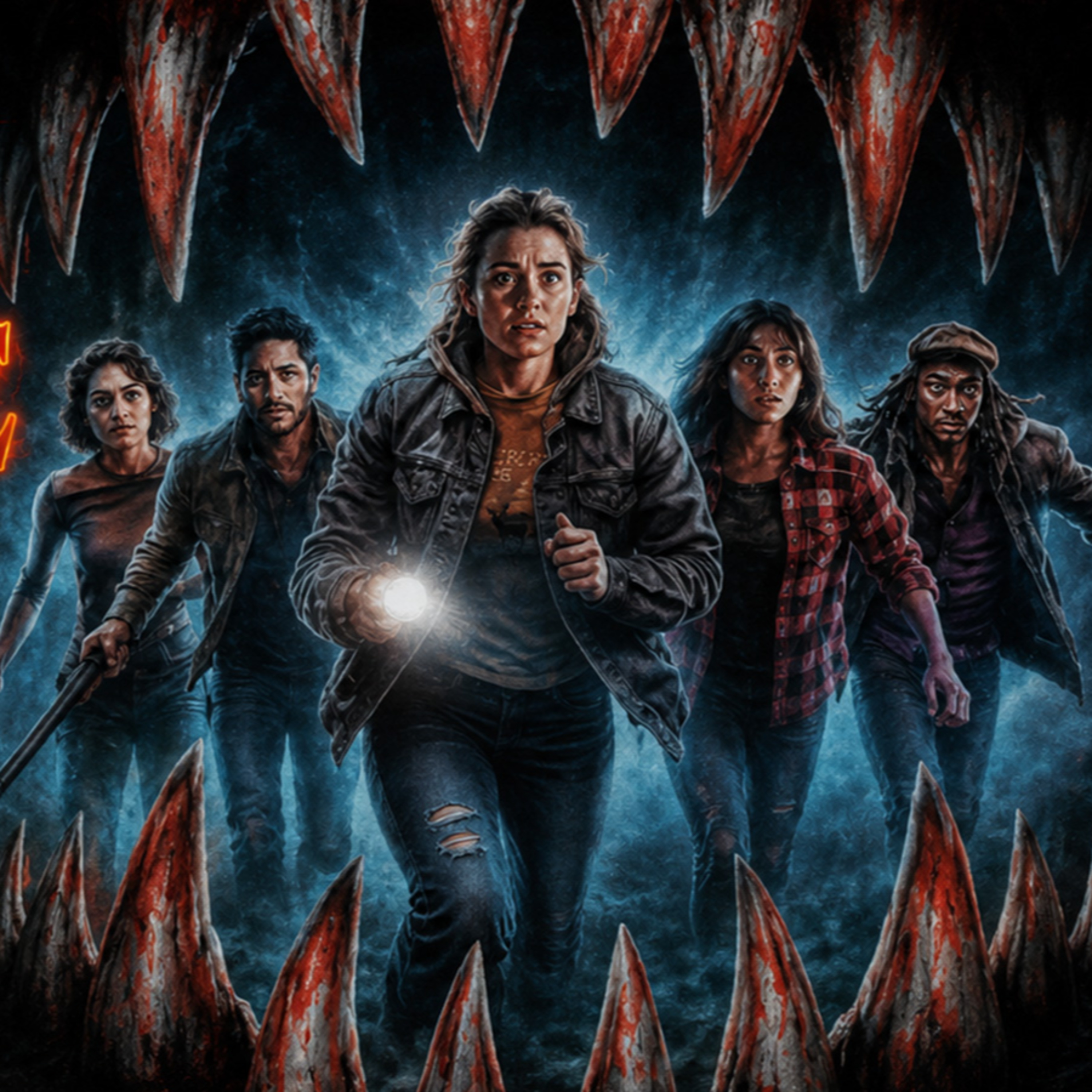 The Cast & Crew of ROUND THE DECAY LIVE! Horror Movie Interview with Nasty Neal episode artwork