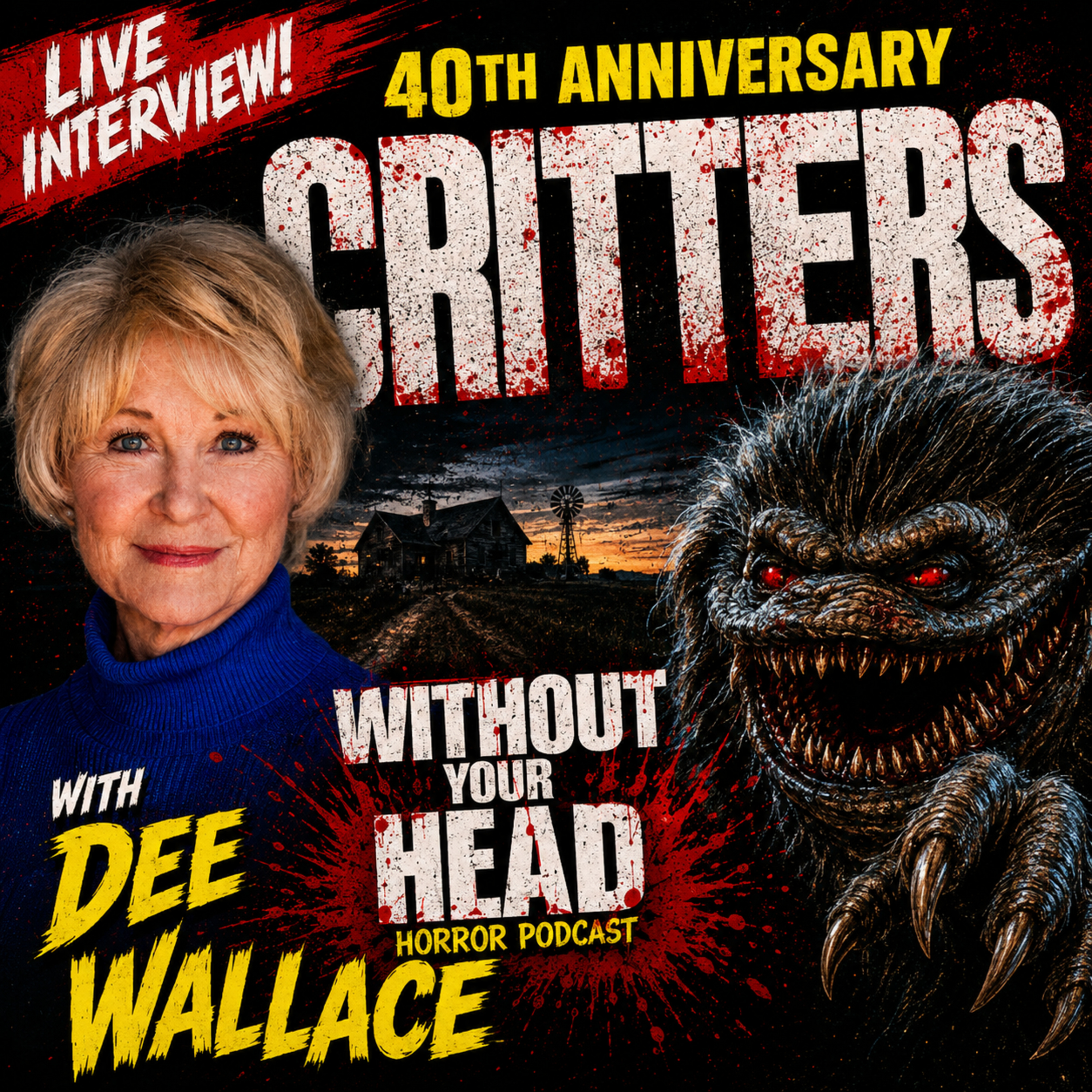 Dee Wallace Interview | 40 Years of CRITTERS! Horror Icon Talks Gremlins, ET, Cujo & More episode artwork