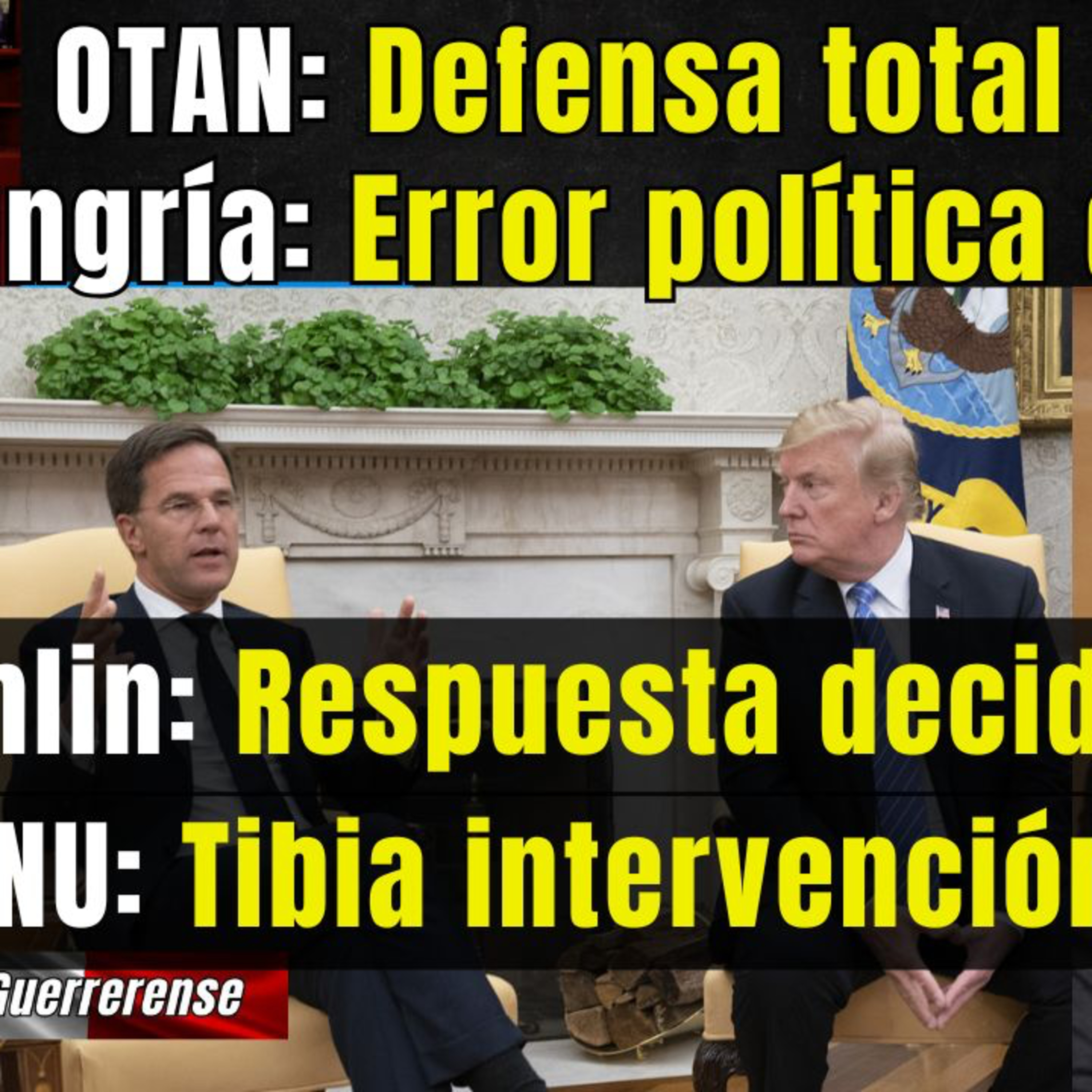 Delegación de Kiev se dirige a EE.UU. para reunirse con figuras del entorno de Trump; Hungría: Es un gran error que la UE siga "sin ninguna crítica" la política de EE.UU. sobre Ucrania... episode artwork