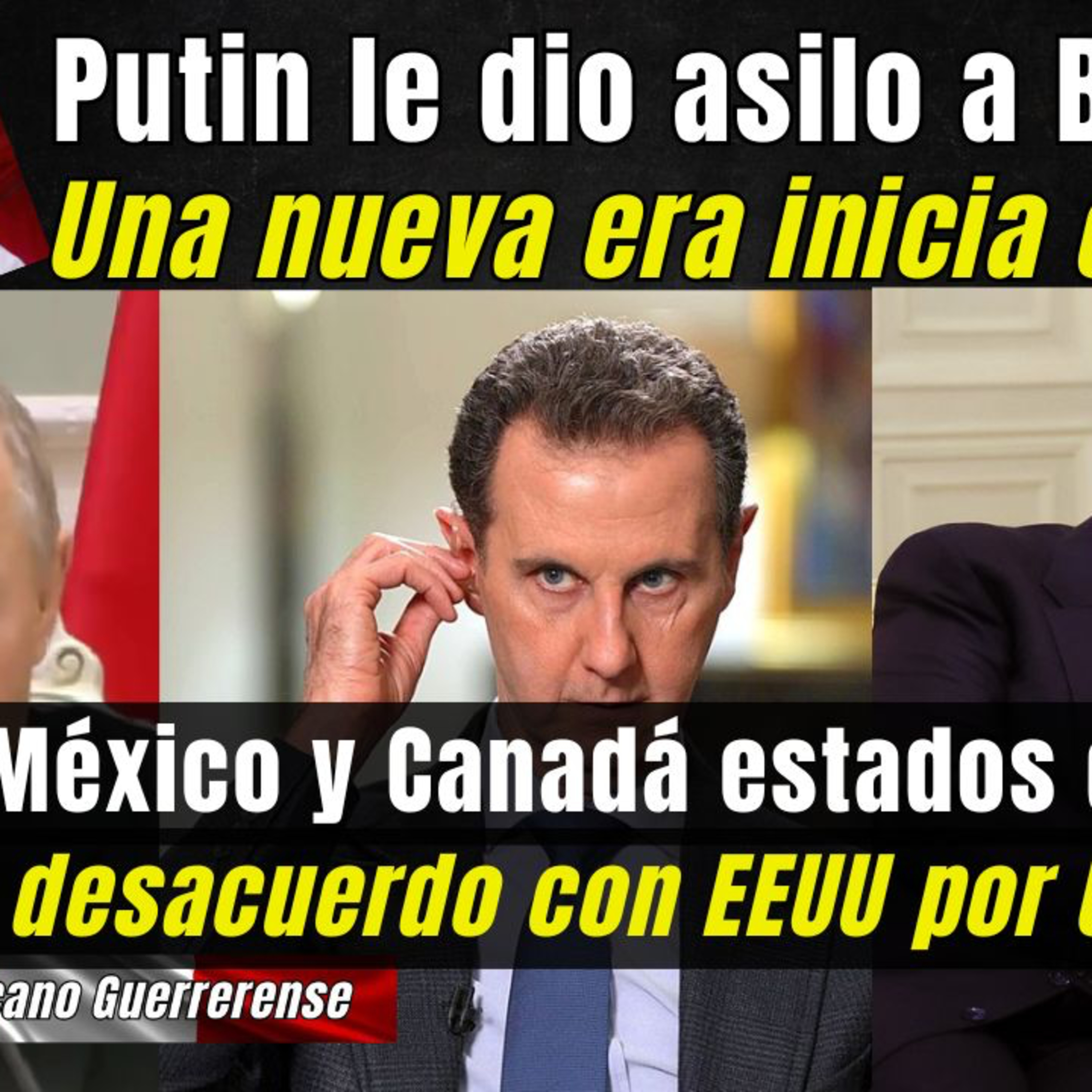 "Una nueva era ha comenzado en Siria": Turquía; Donald Trump propone a México y Canadá que paguen o se conviertan en estados de EE.UU episode artwork