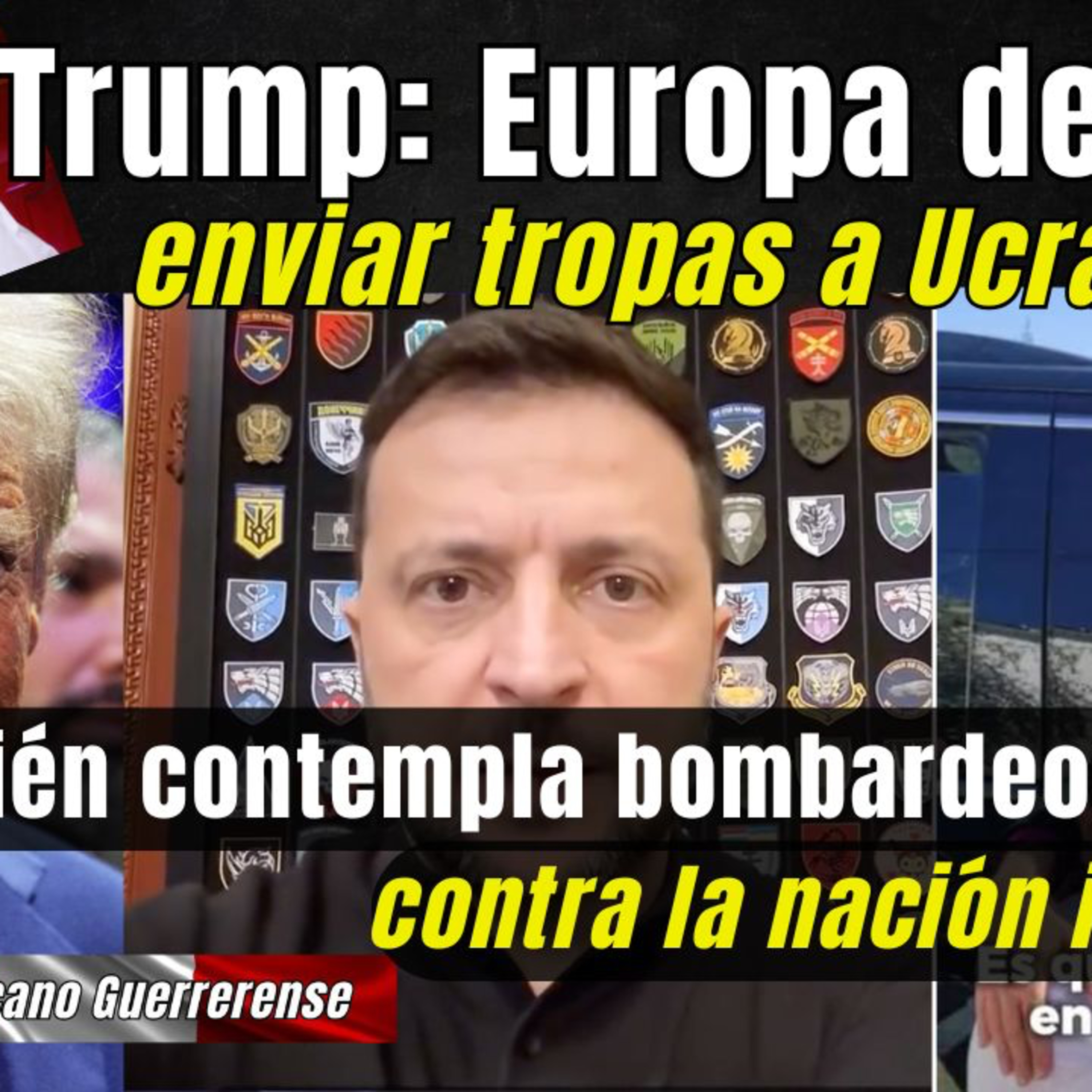 Trump propone enviar tropas de la UE para controlar un alto el fuego en Ucrania episode artwork