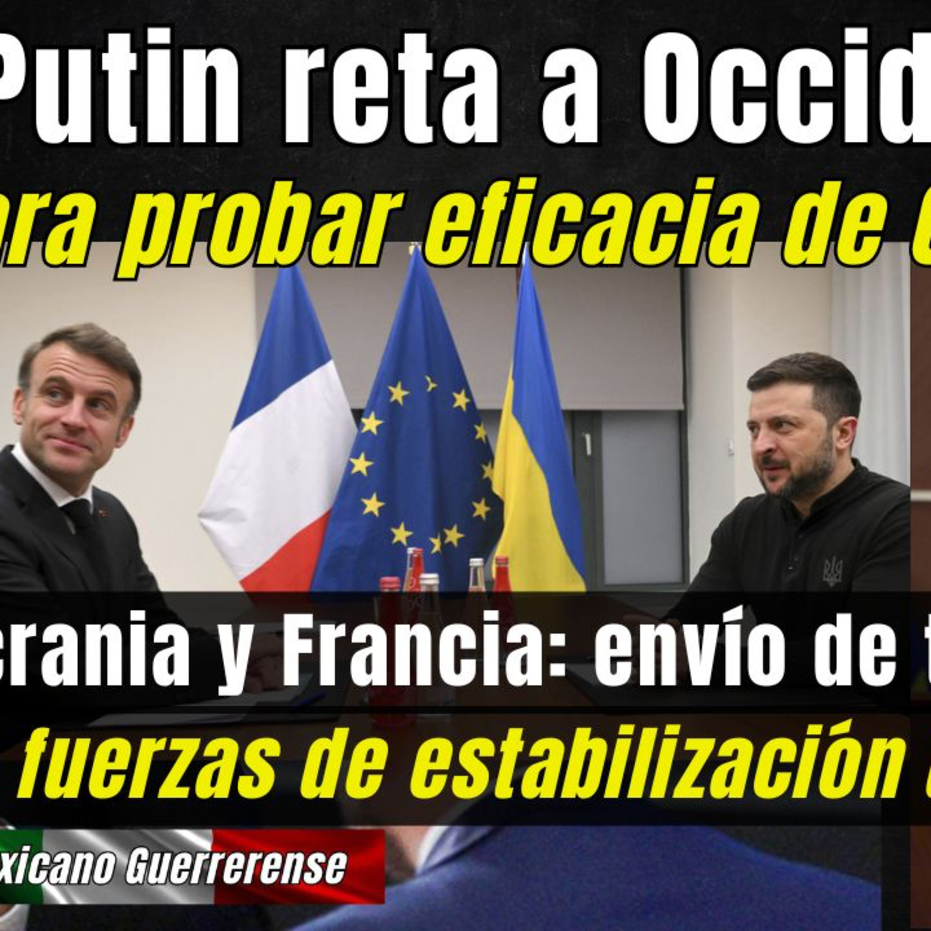 Putin reta a Occidente a un duelo para probar la eficacia del Oréshnik; Revela Putin con quién en Ucrania firmaría un acuerdo episode artwork