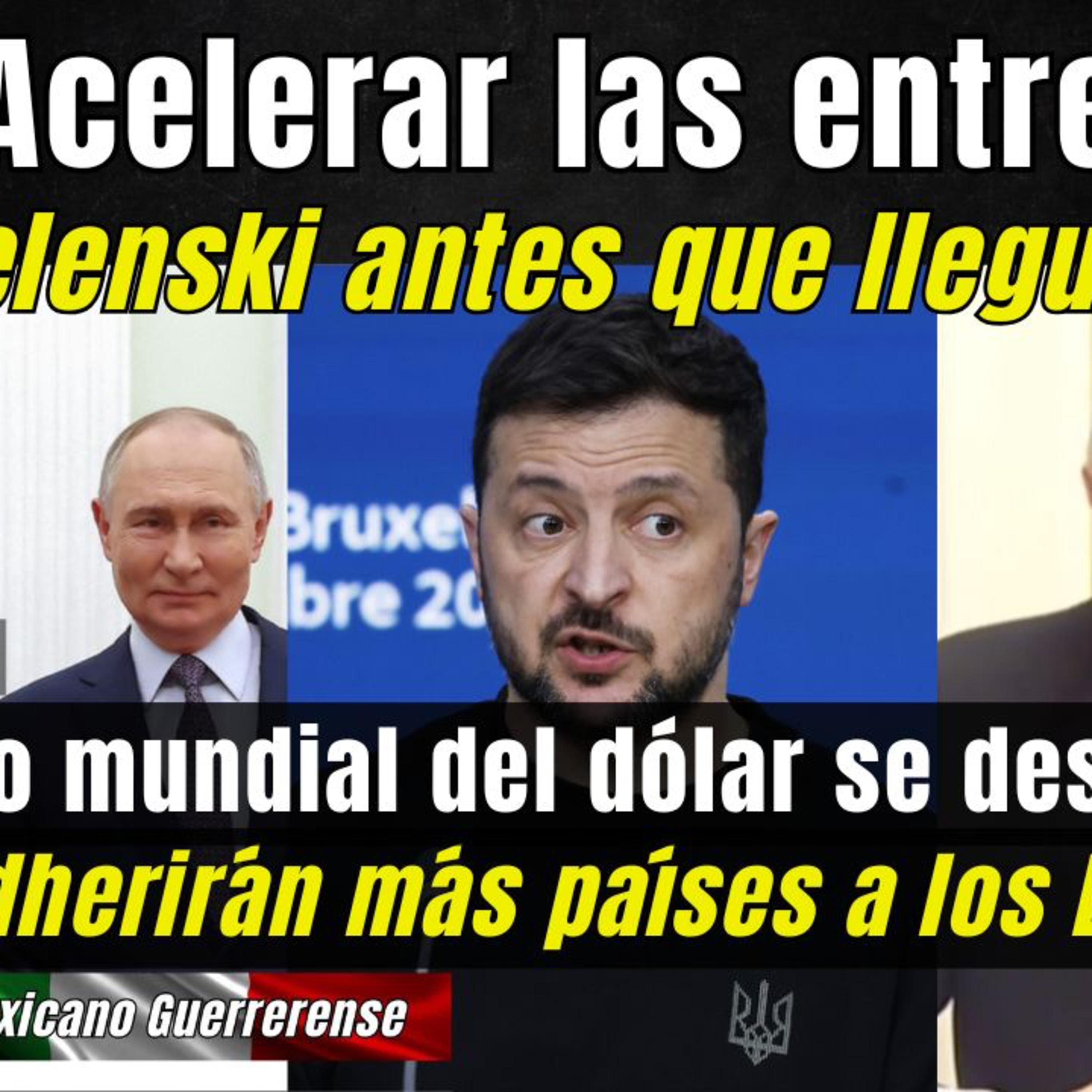 Zelenski pide acelerar las entregas de equipos bélicos al acercase la investidura de Trump... episode artwork