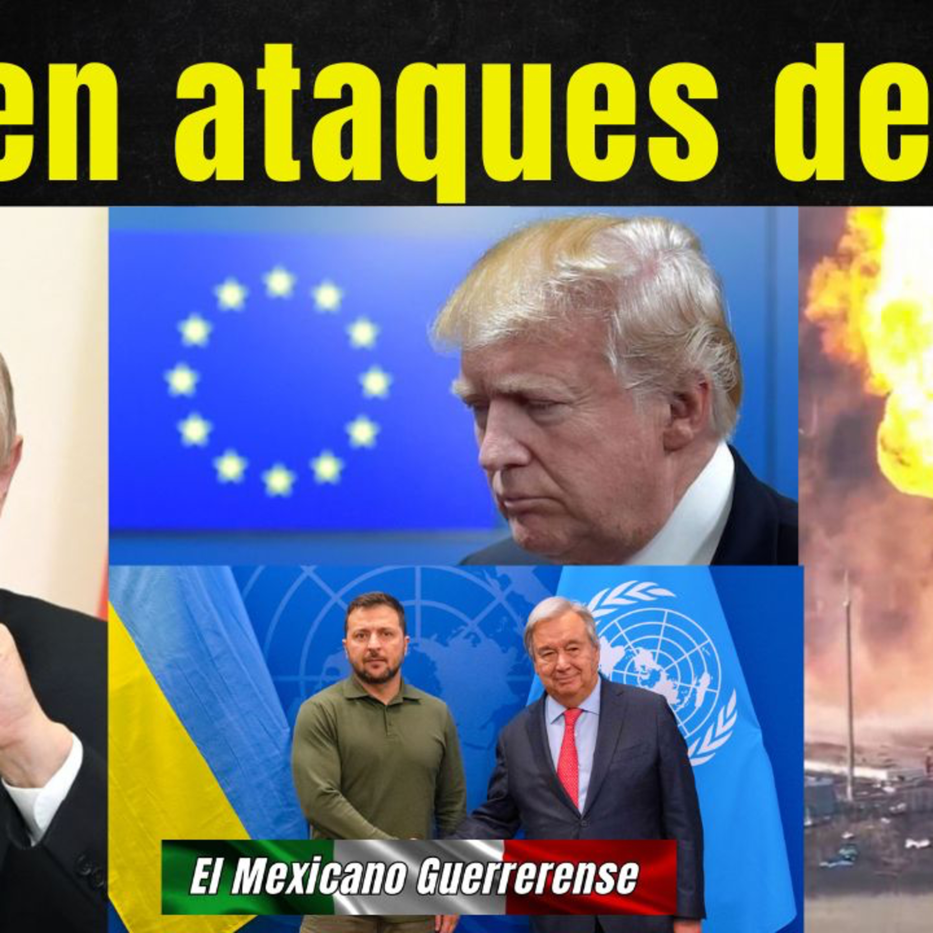Intensifica Ucrania ataques contra infraestructura energética en zonas fronterizas rusas... episode artwork