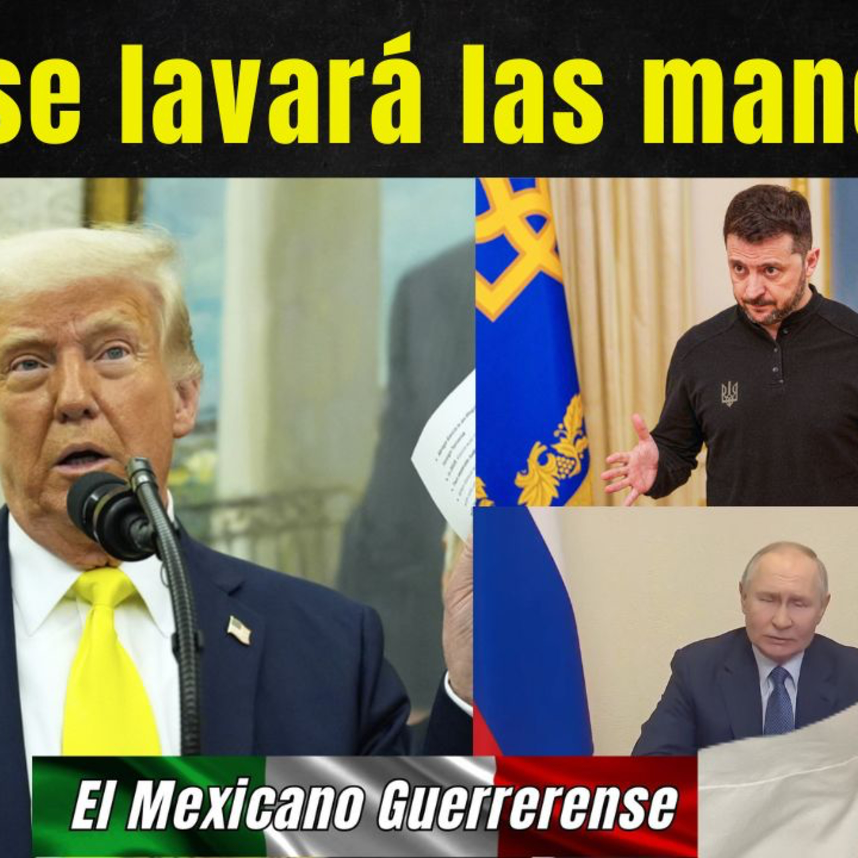 Acusa Zelenski al enviado especial de Trump de adoptar "la narrativa rusa" y el "delirio" de Putin episode artwork