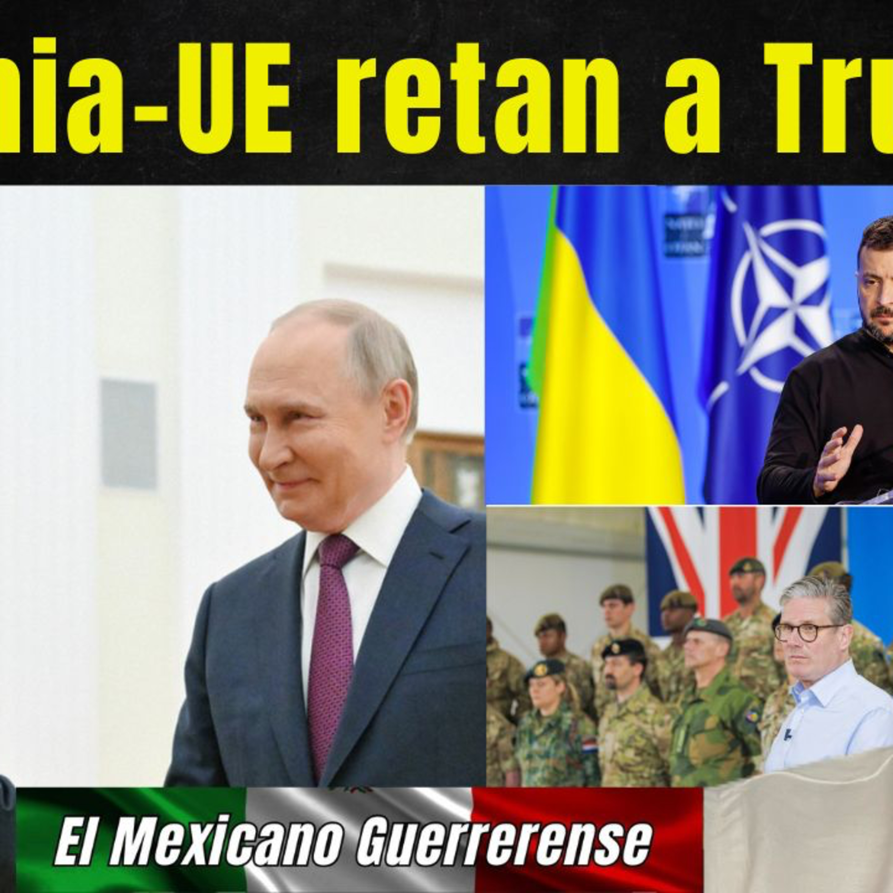 Retan Zelenski y líderes de la Unión Europea retan al presidente Trump por su plan para poner fin al caso ucraninao episode artwork