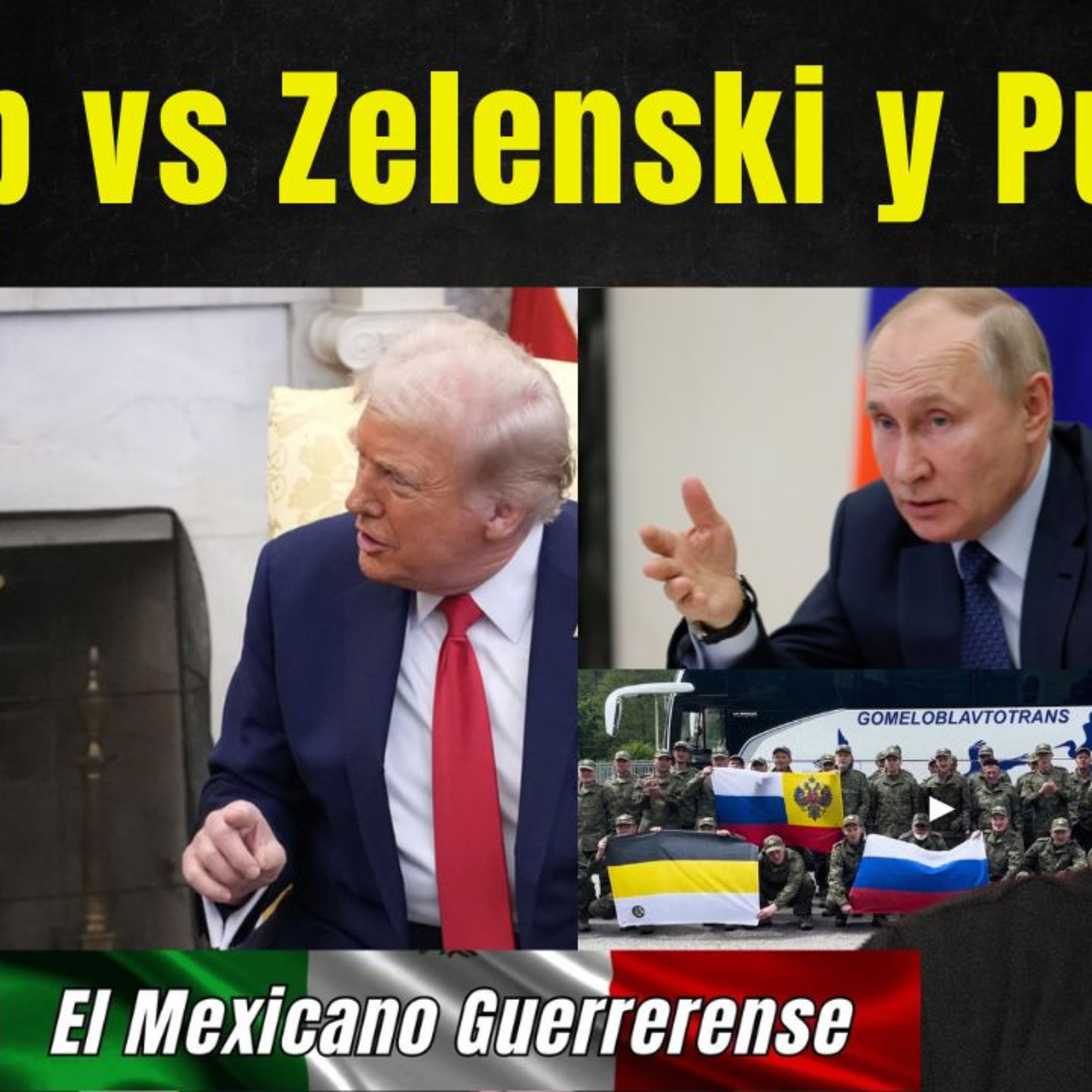 El presidente de EEUU, Donald Trump se lanza contra el líder del régimen de Kiev, Vladímir Zelenski, pero también contra el presidente de Rusia, Vladímir Putin episode artwork