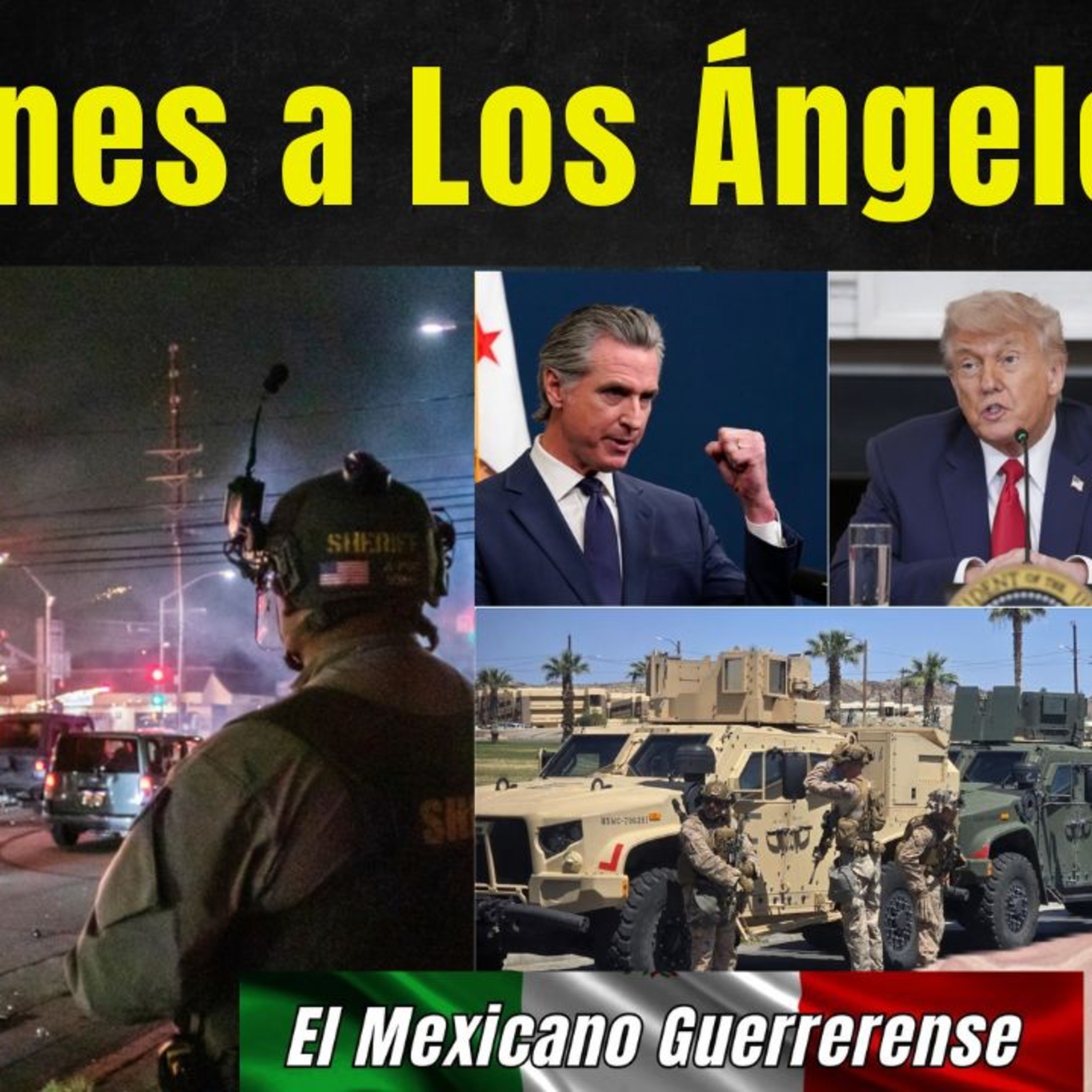 Trump despliega cientos de marines a Los Ángeles para controlar el caos episode artwork