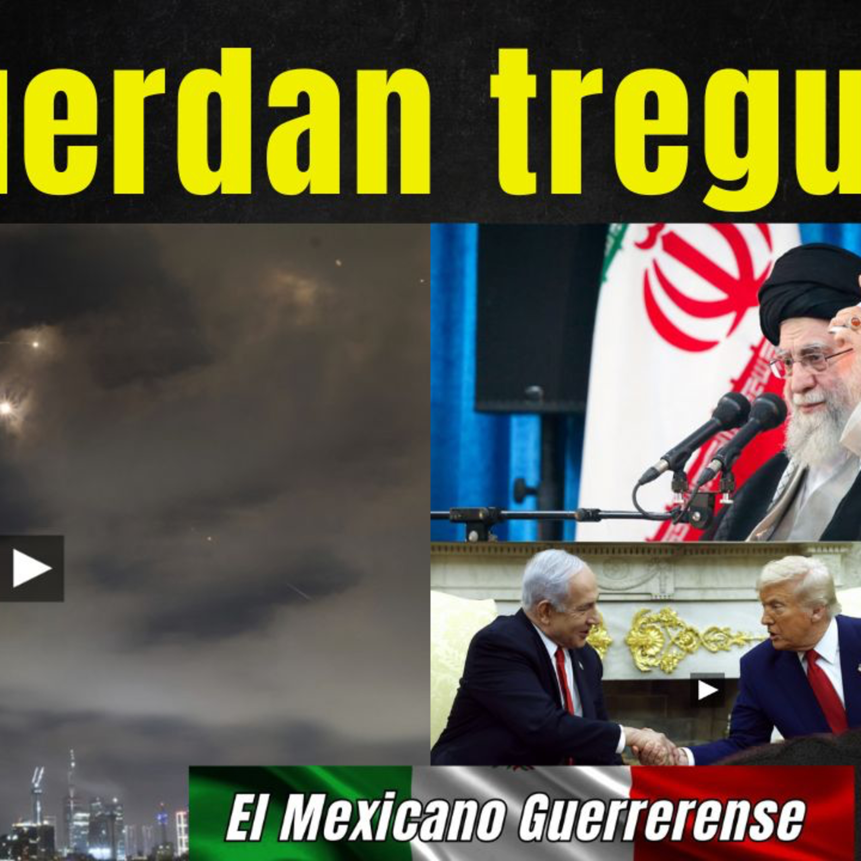 El presidente de EEUU, Donald Trump anunció la tregua entre Irán e Israel episode artwork