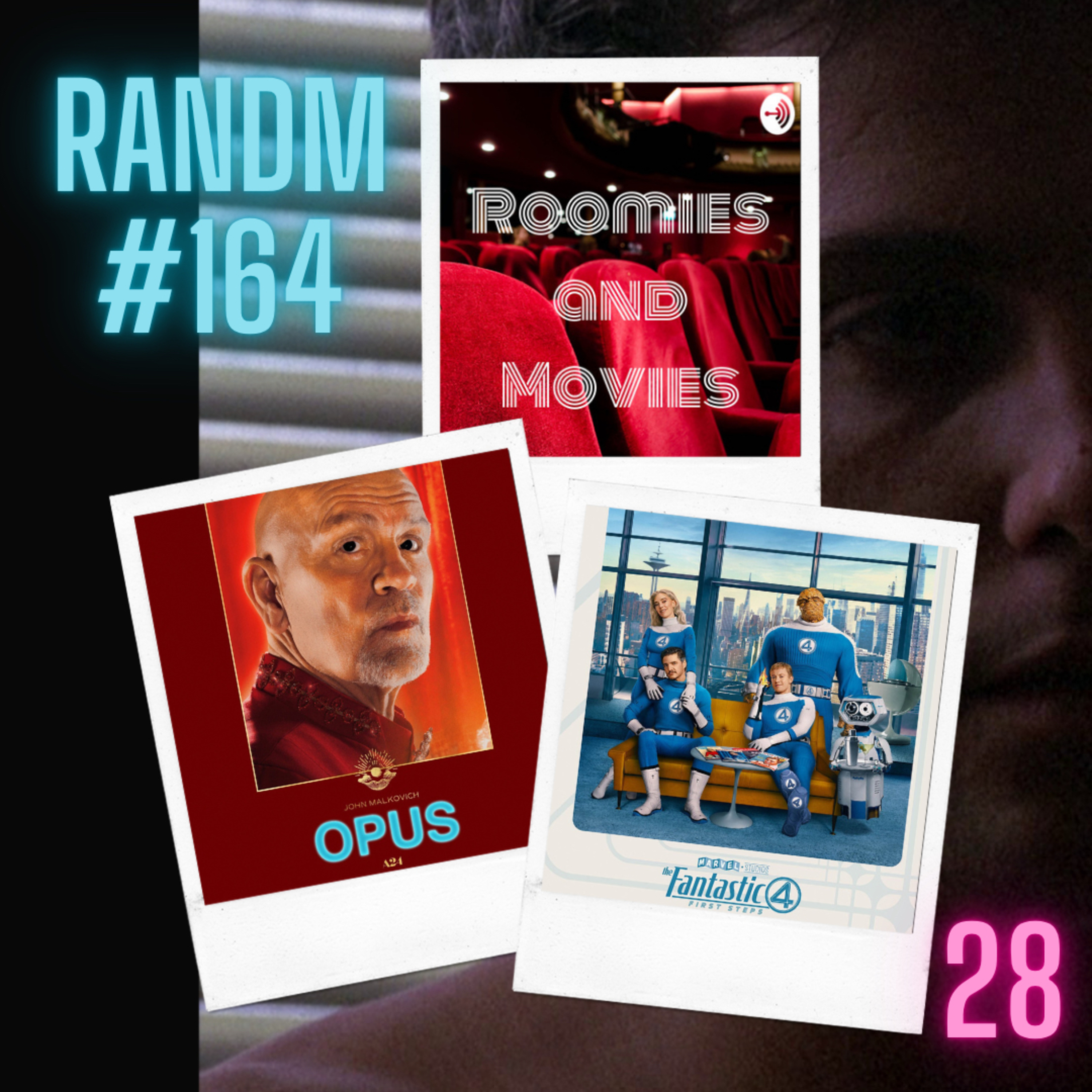 164 - To Live and Die in LA, Opus, and Fantastic Four episode artwork