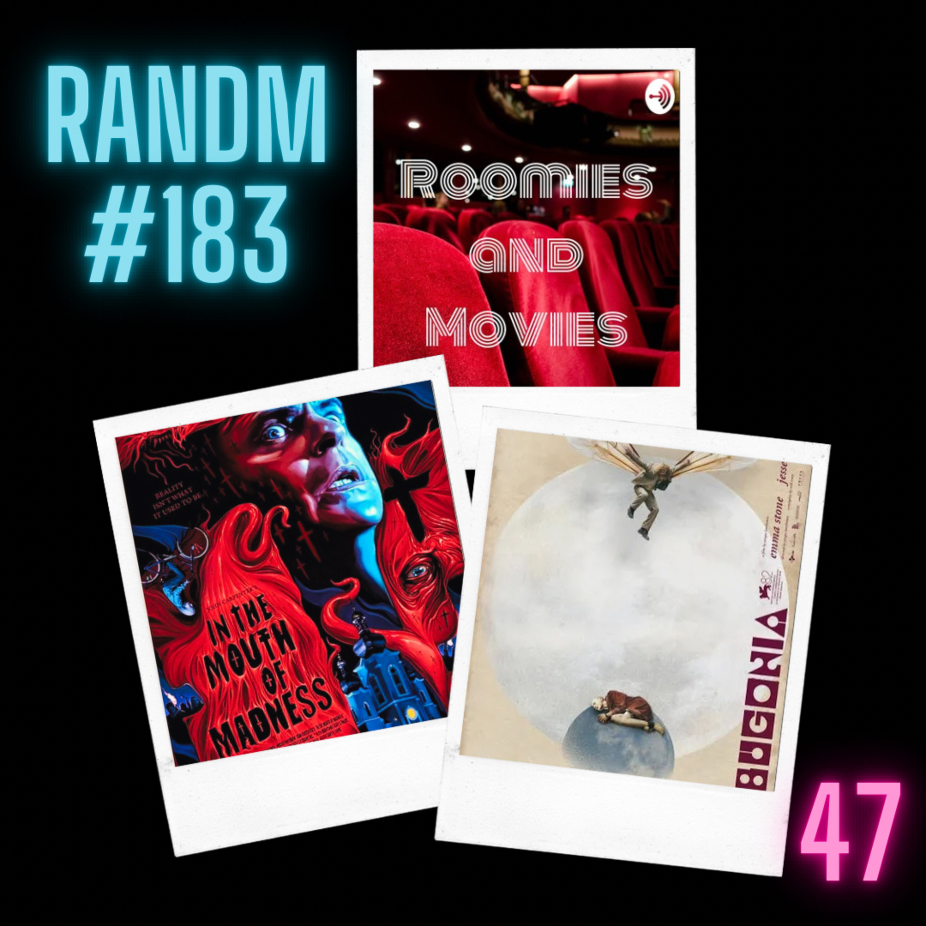 183 - Flight Risk, In the Mouth of Madness, and Bugonia episode artwork
