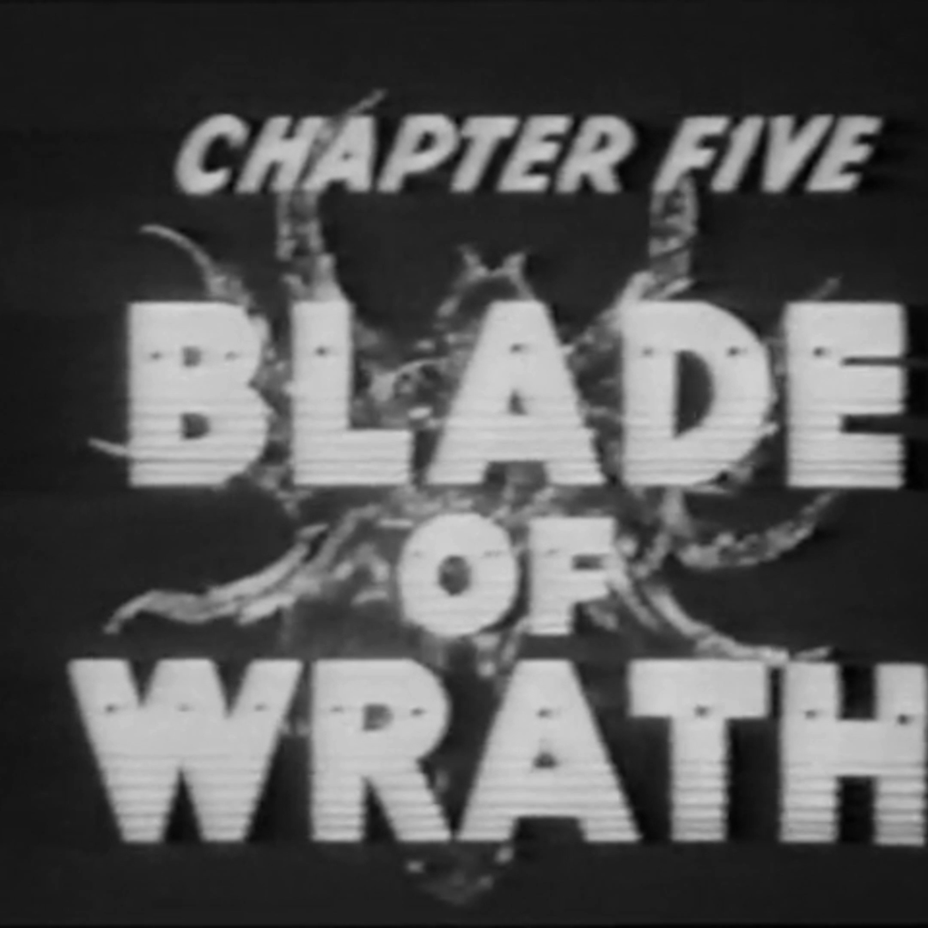 E87 CAPTAIN AMERICA SERIAL E5 BLADE OF WRATH episode artwork