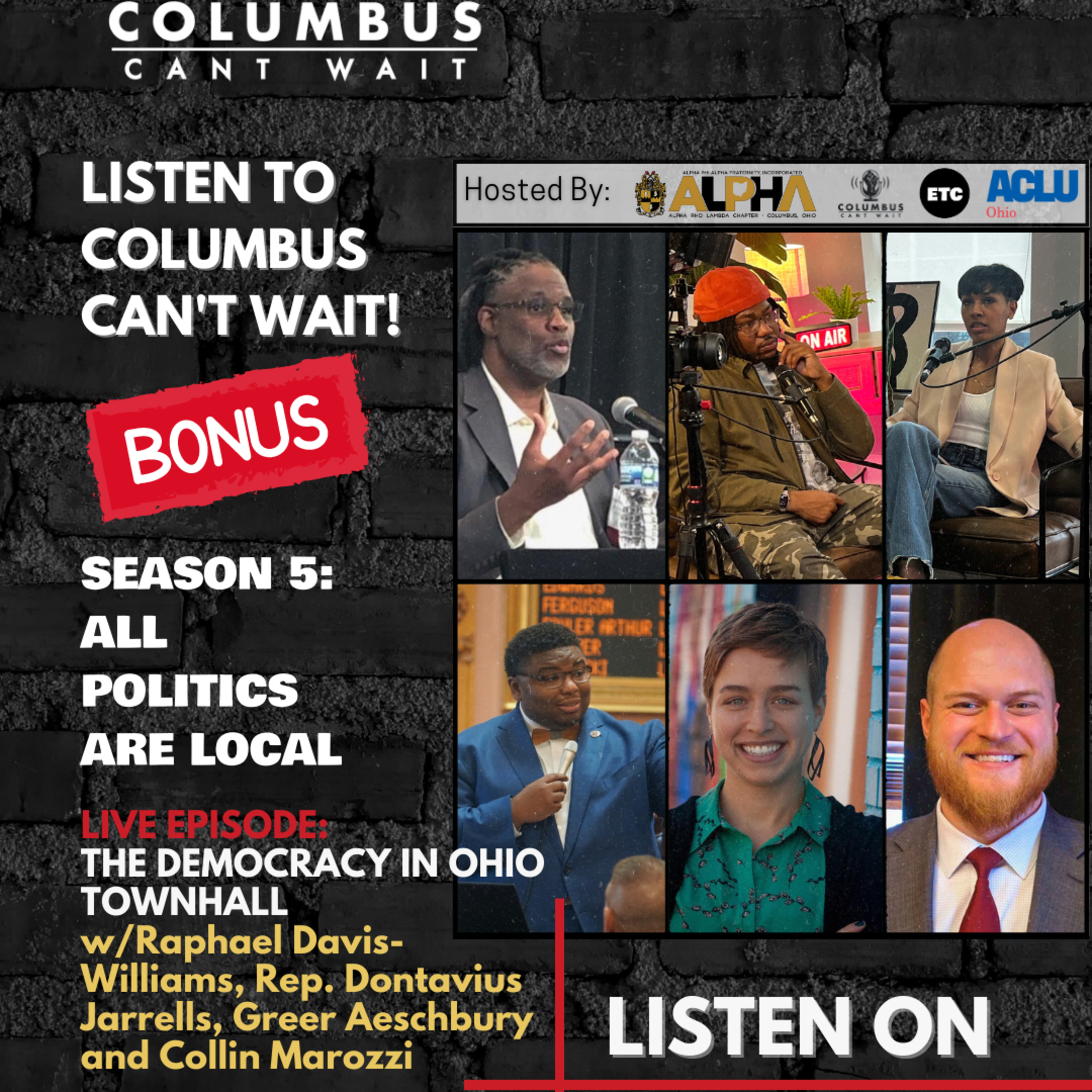 Columbus Can\'t Wait