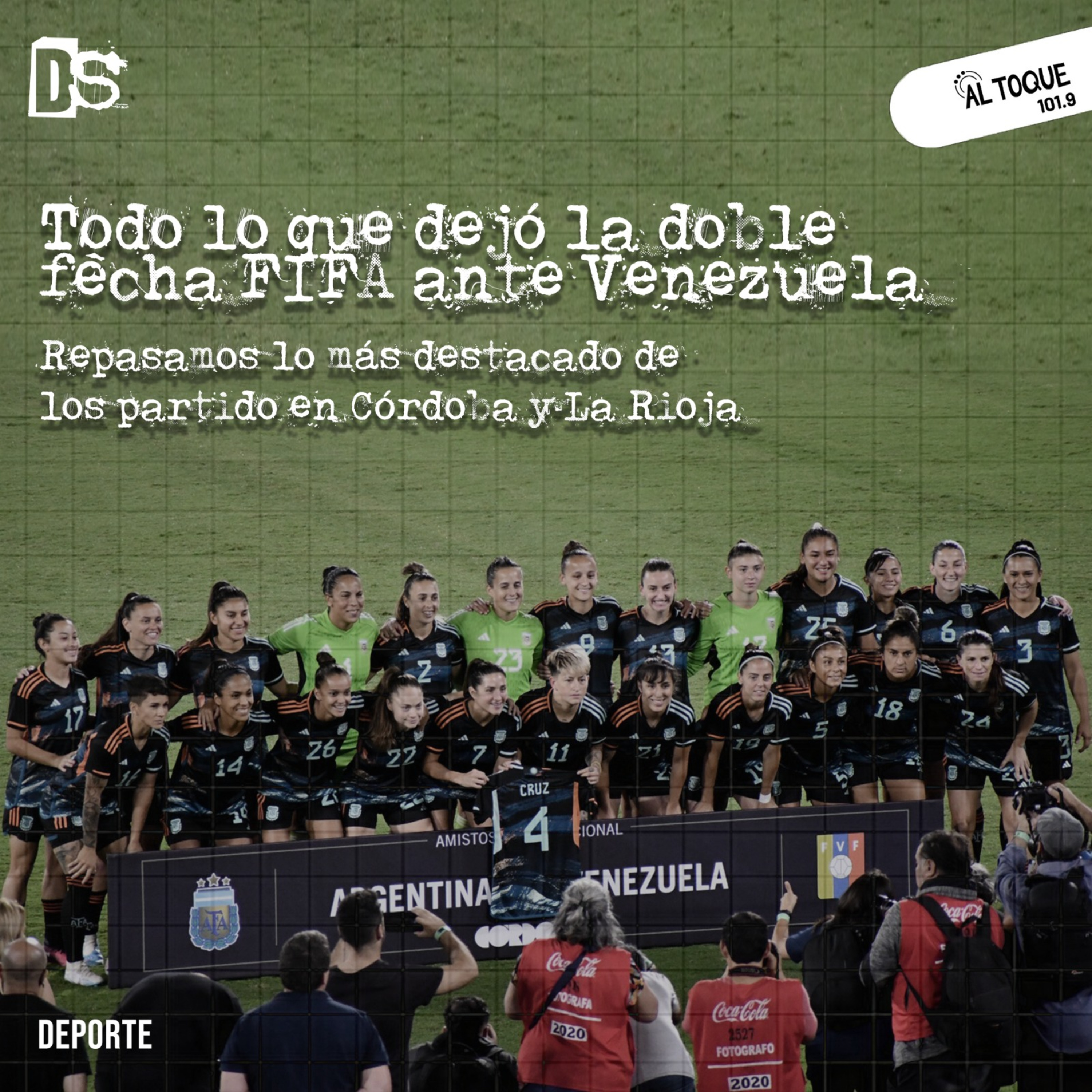 Deporte en #DS | Todo lo que dejó la doble Fecha FIFA de Argentina ante Venezuela episode artwork