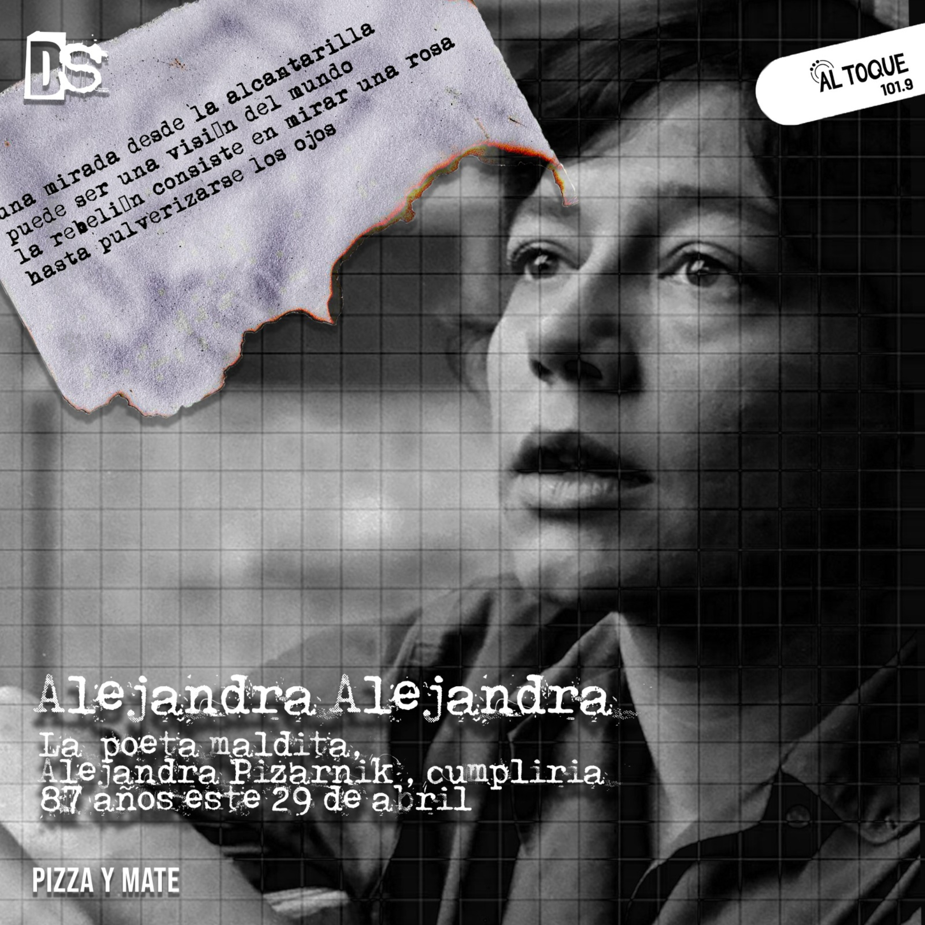 Pizza y Mate en #DemasiadoSábado | Homenaje a Alejandra Pizarnik episode artwork