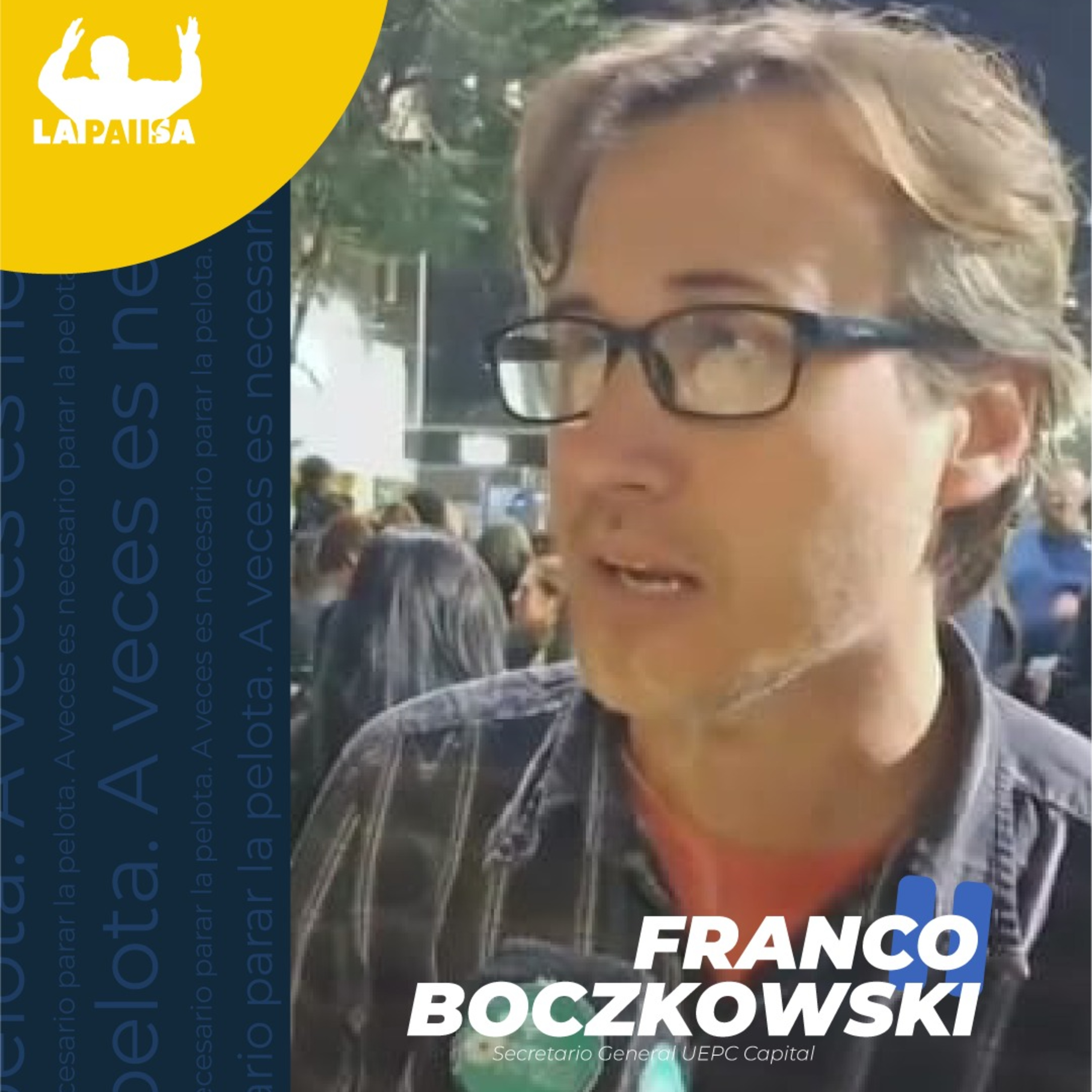 La Pausa -Entrevista Franco Boczkowski- episode artwork