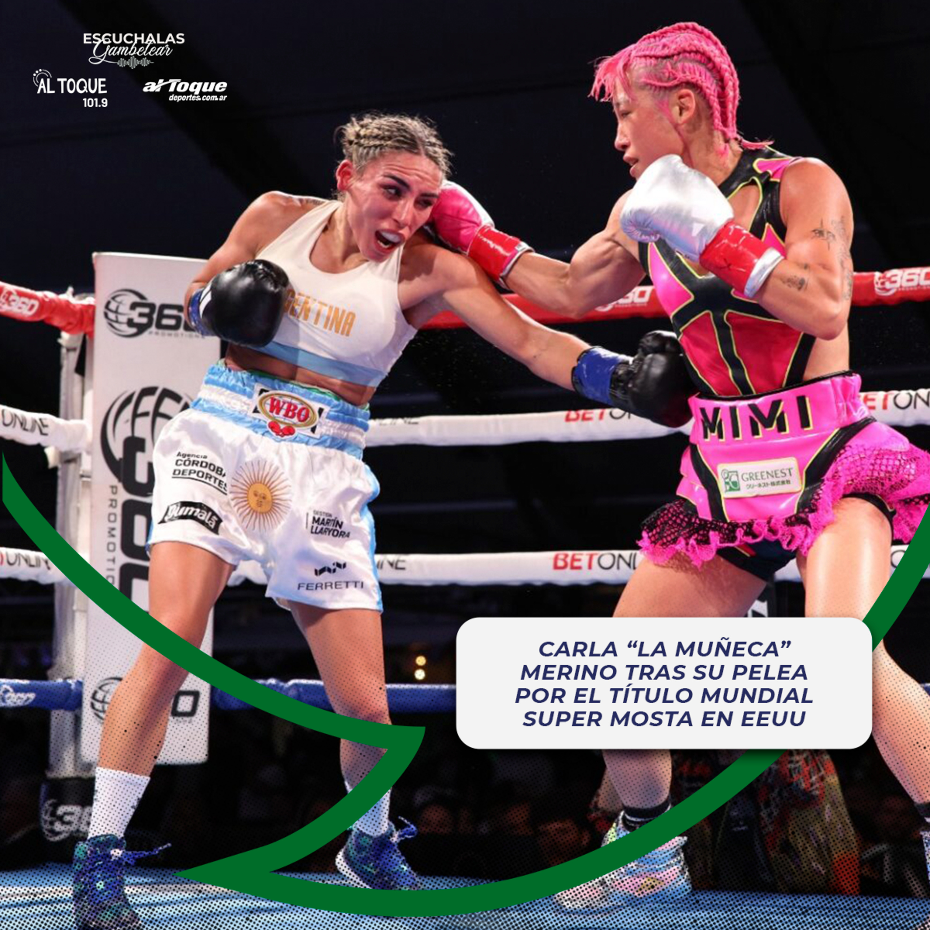 EG | Carla "la Muñeca" Merino tras la pelea por el título mundial súper mosca en Estados Unidos episode artwork