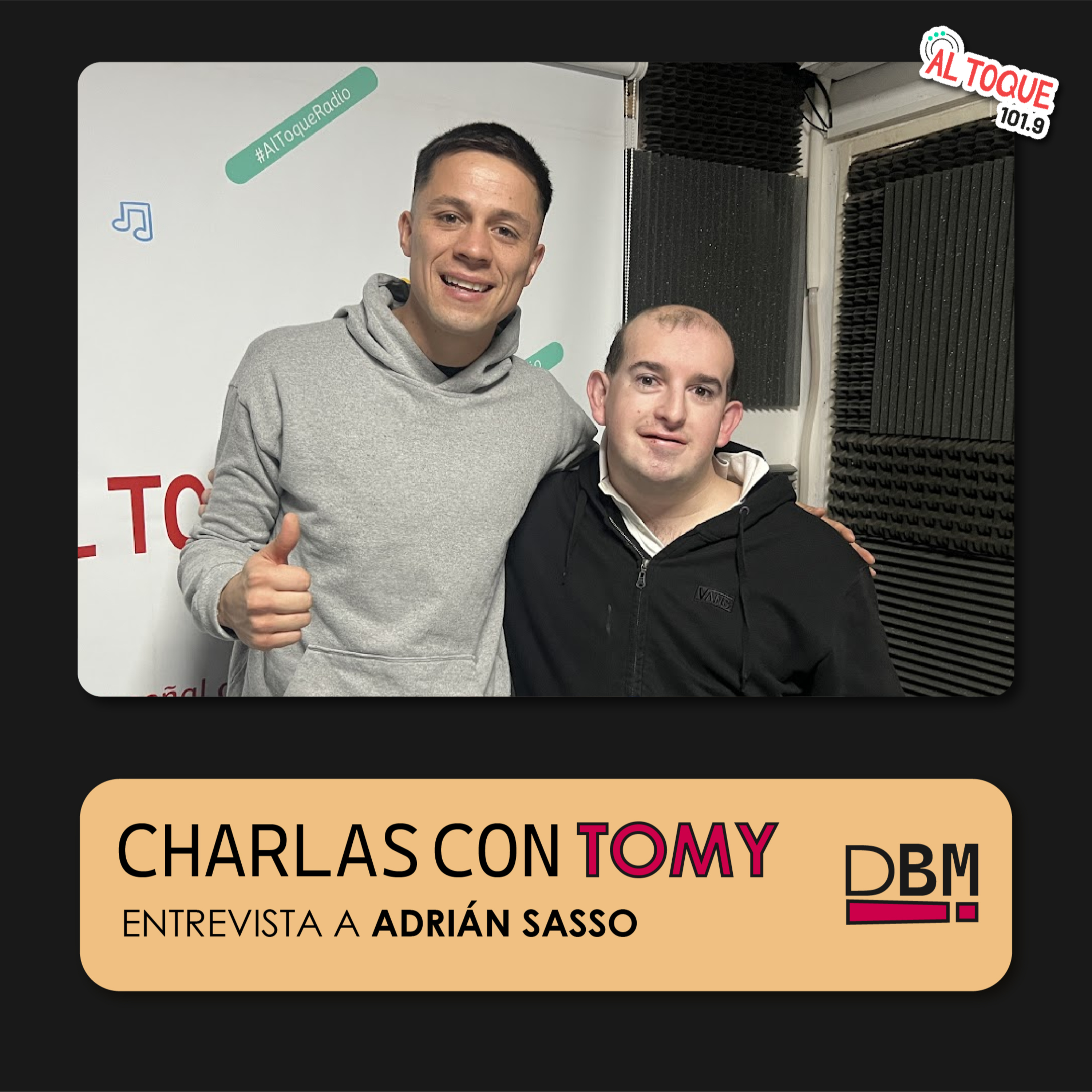 Tomás De Marco mantuvo una charla amena e interesante con el boxeador Adrián Sasso próximo a vivir un desafío muy importante episode artwork