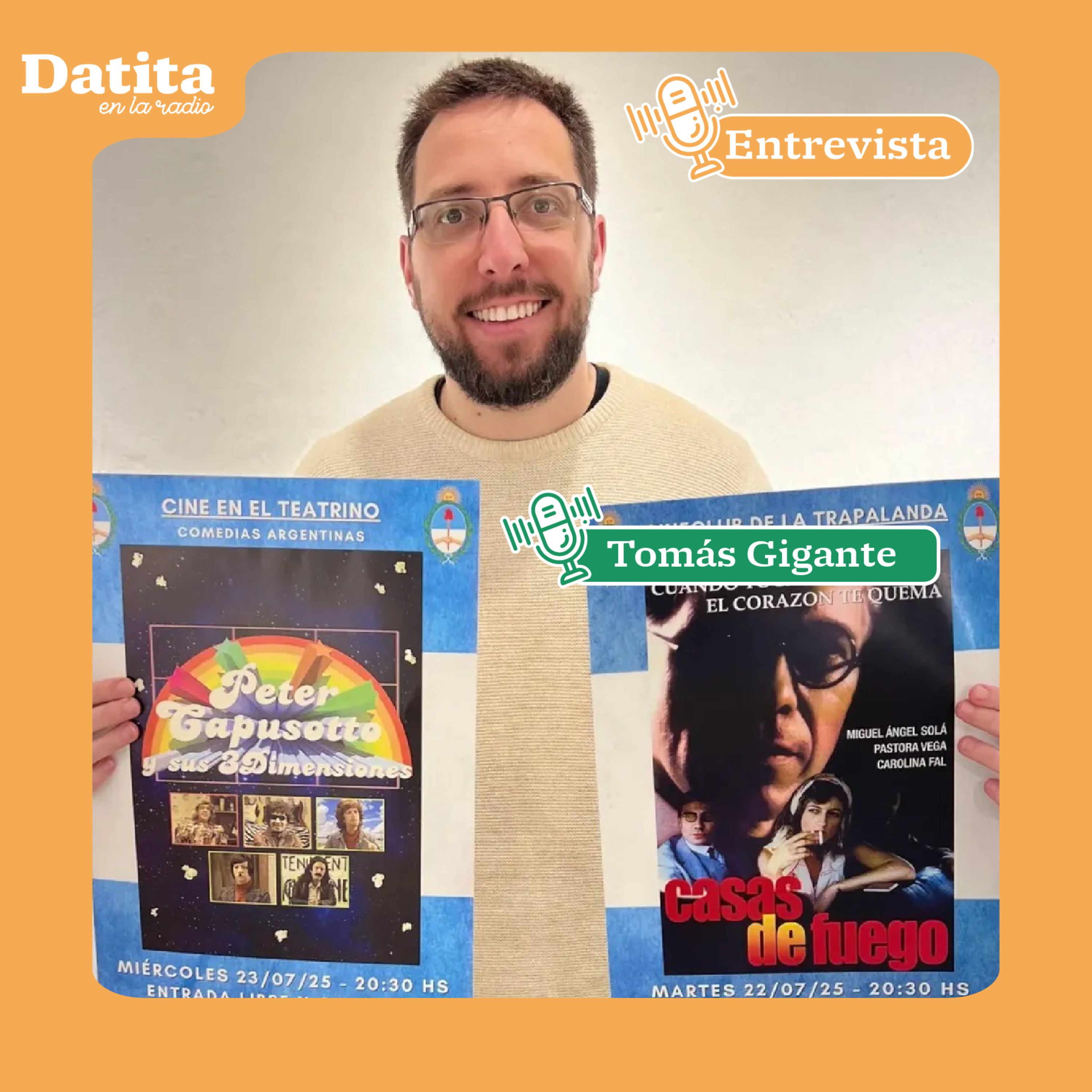 Datita en la radio #2 | Entrevista - Cinefilia Paradiso episode artwork