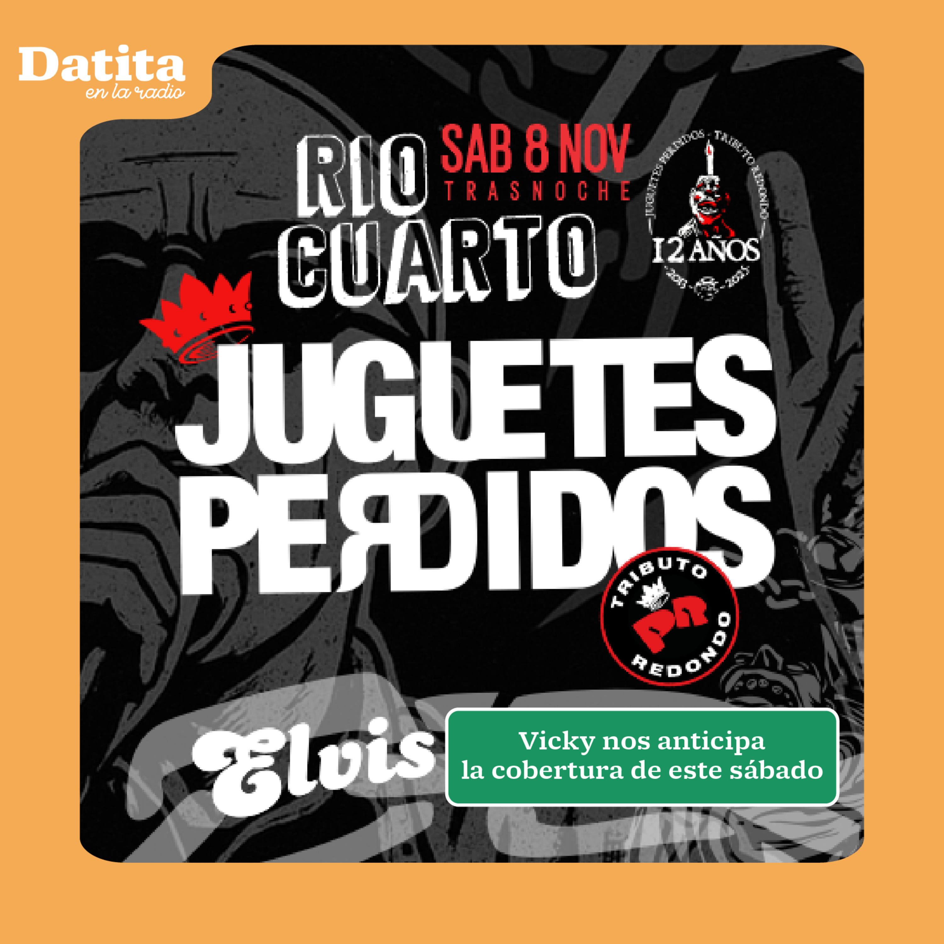Datita en la radio | Nuestra columnista Vicky nos anticipa la cobertura de Juguetes Perdidos episode artwork